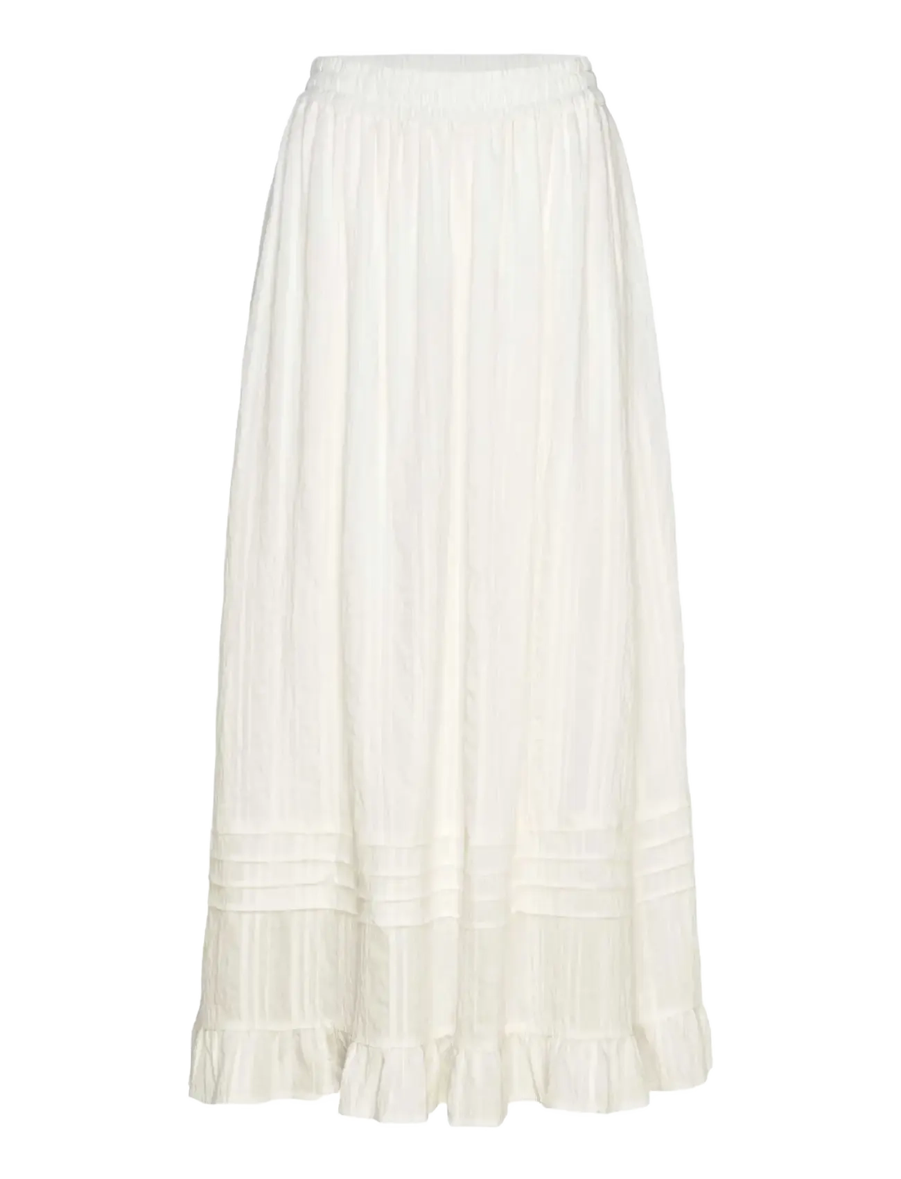 Rosemunde RWMary MW Maxi Skirt - Tøj - CLOUD DANCER / cream