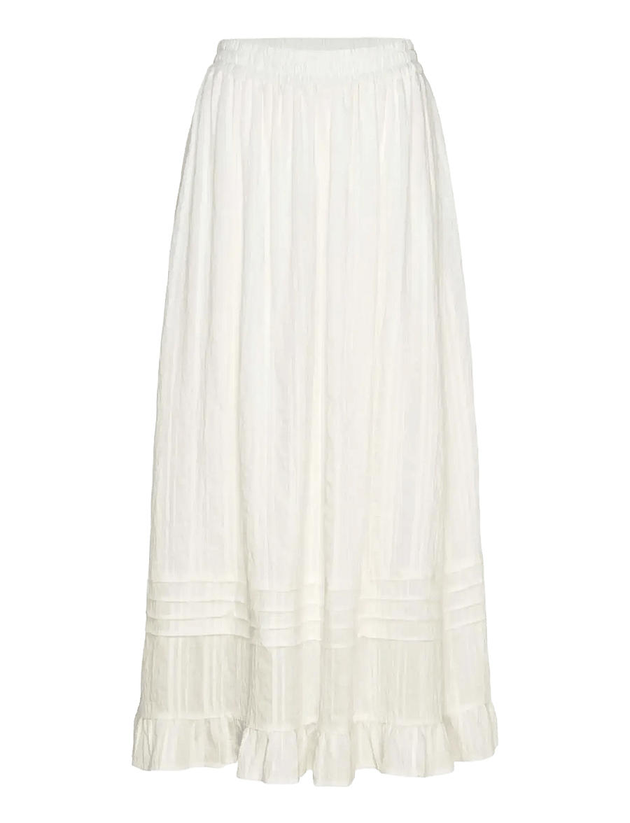 Rosemunde - RWMary MW Maxi Skirt - maxi röcke - cloud dancer - 1
