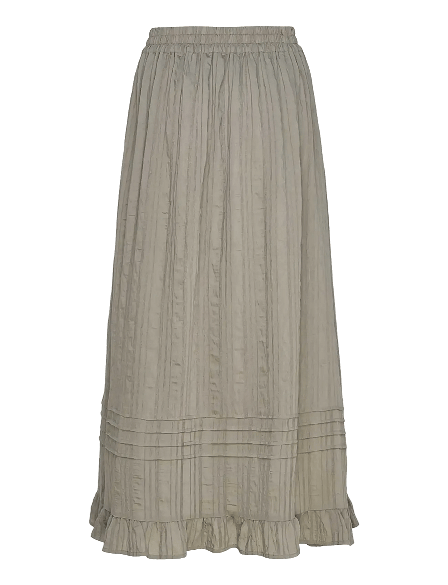 Rosemunde - RWMary MW Maxi Skirt - maxi skirts - dried sage - 2