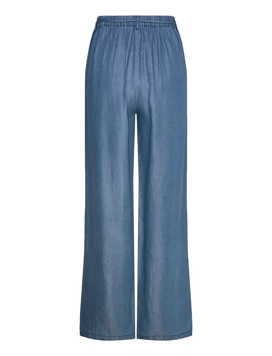 Rosemunde - RWDallas MW Trousers - vida byxor - medium denim blue - 2