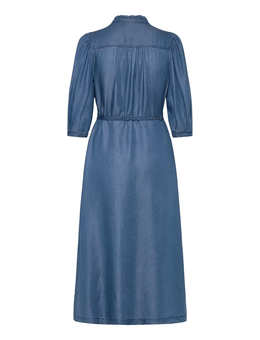 Rosemunde - RWDallas LS Midi Dress - zomerjurken - medium denim blue - 2