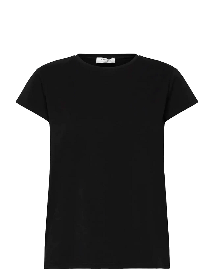 Rosemunde - RWNatali Capsleeve T- shirt - t-shirts - black - 1