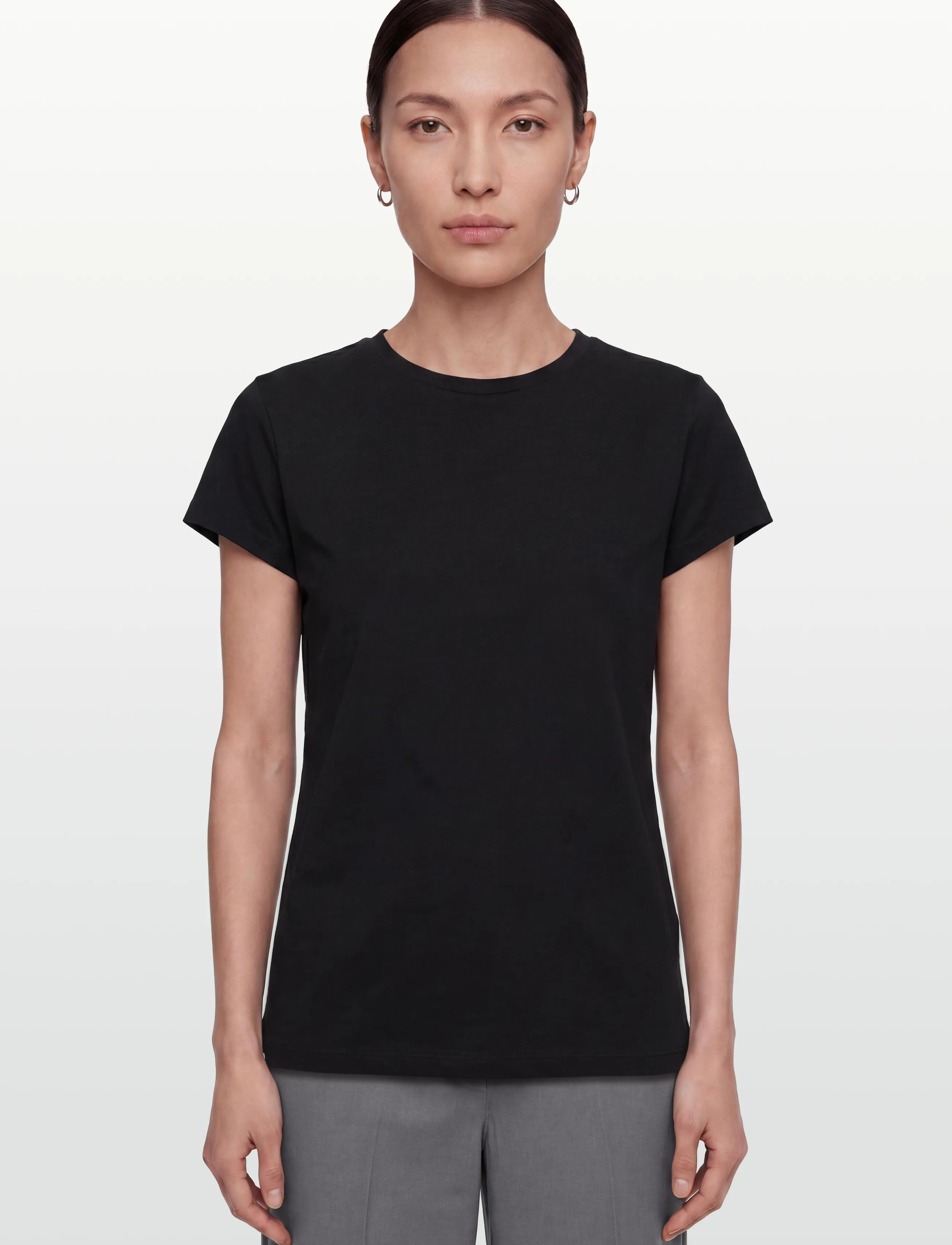 Rosemunde - RWNatali Capsleeve T- shirt - t-shirts - black - 3