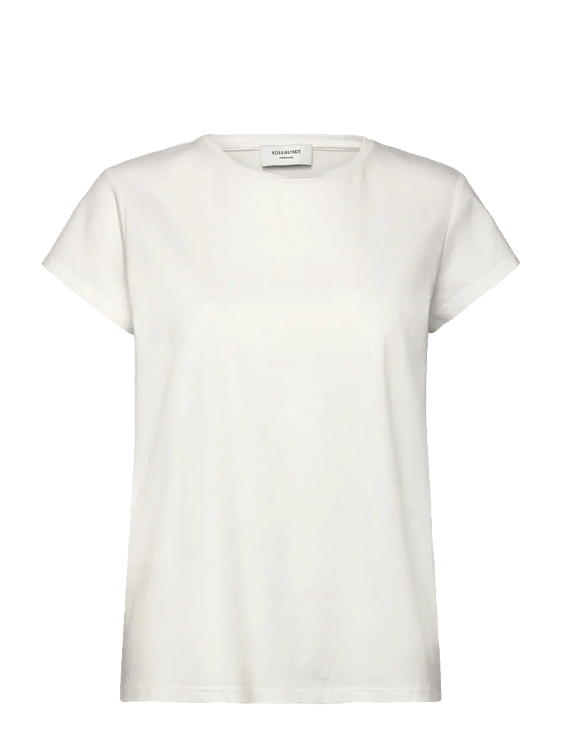 Rosemunde - RWNatali Capsleeve T- shirt - t-särgid - cloud dancer - 0