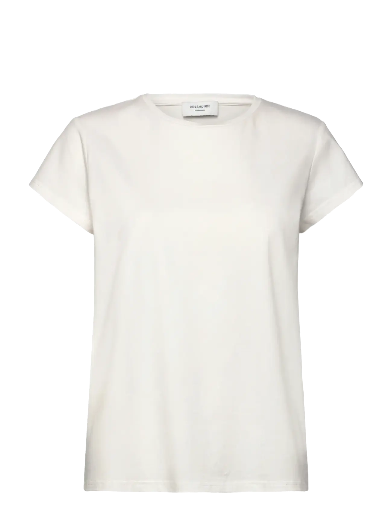 Rosemunde RWNatali Capsleeve T- shirt - Tøj - CLOUD DANCER / white