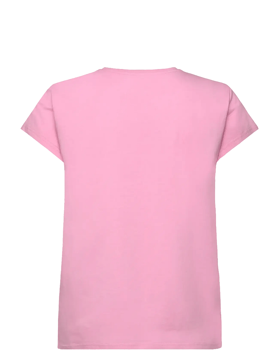 Rosemunde - RWNatali Capsleeve T- shirt - t-särgid - sea pink - 2