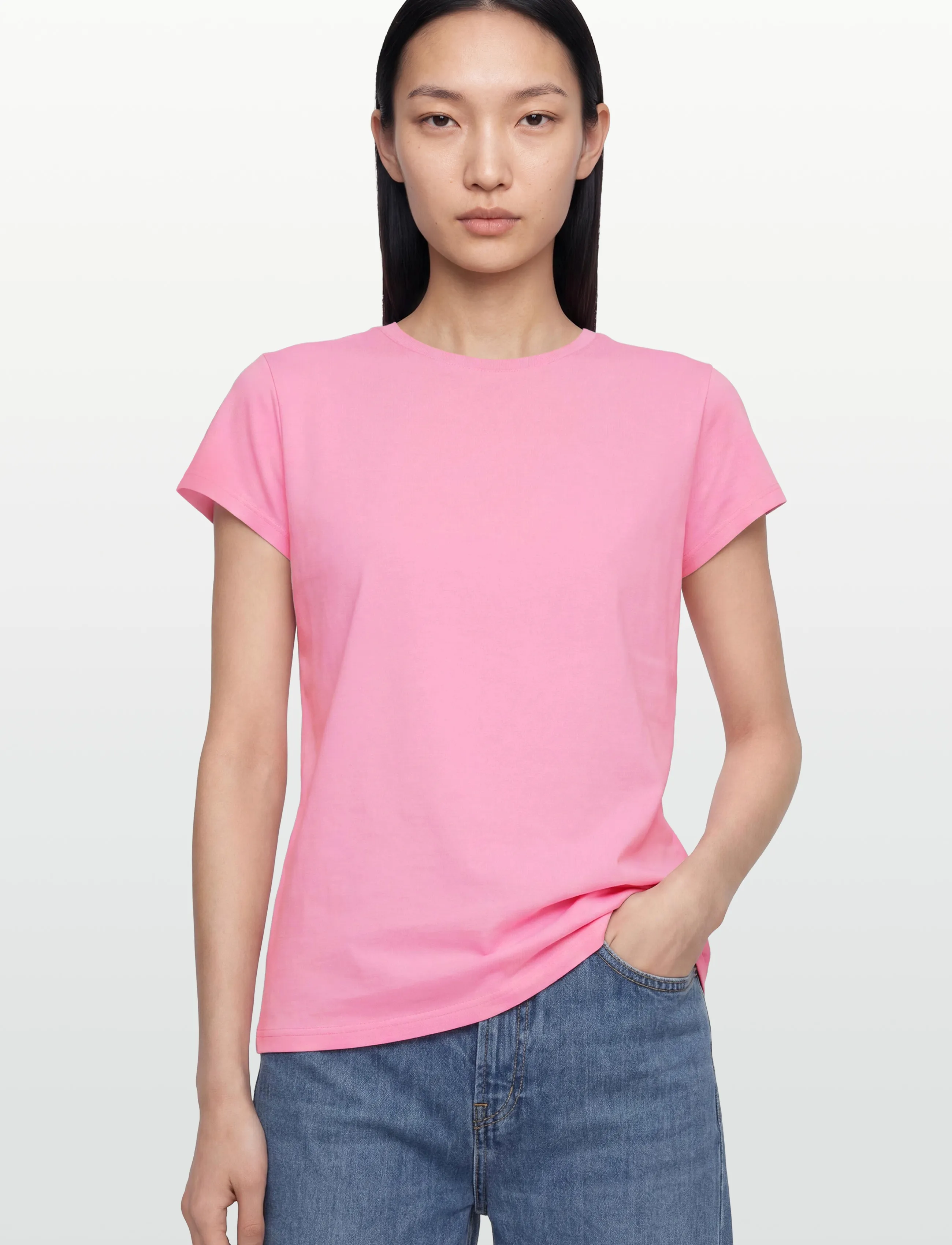 Rosemunde - RWNatali Capsleeve T- shirt - t-shirts - sea pink - 3
