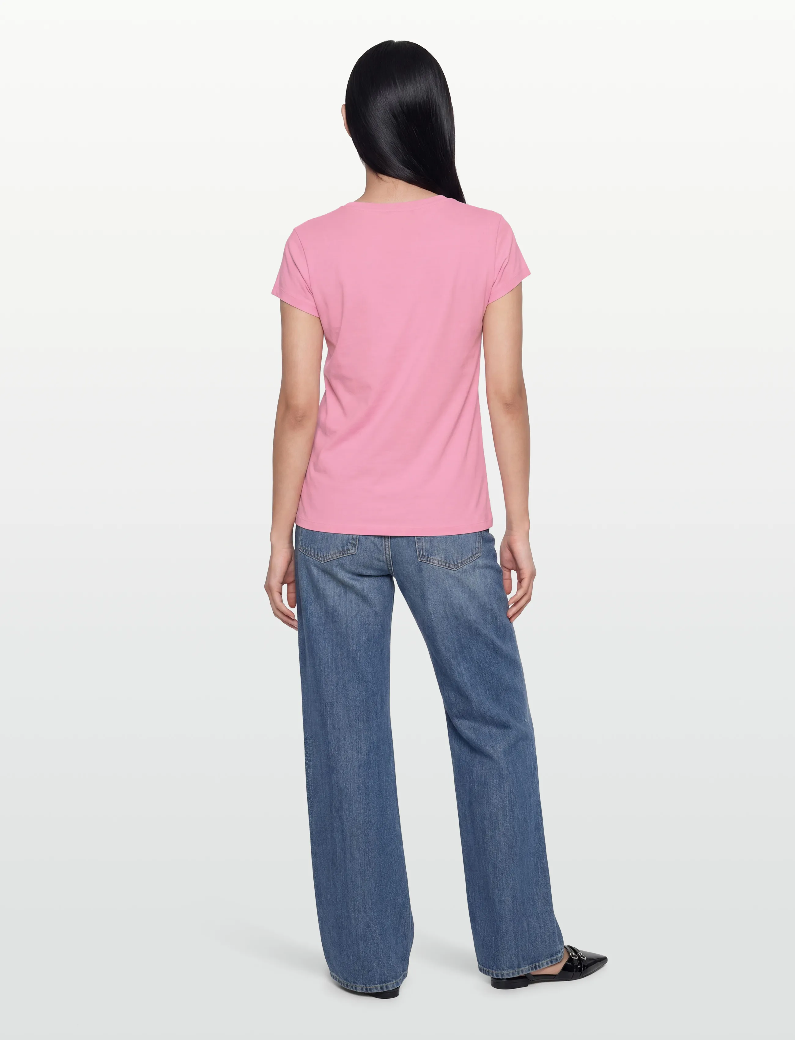 Rosemunde - RWNatali Capsleeve T- shirt - t-shirts - sea pink - 4