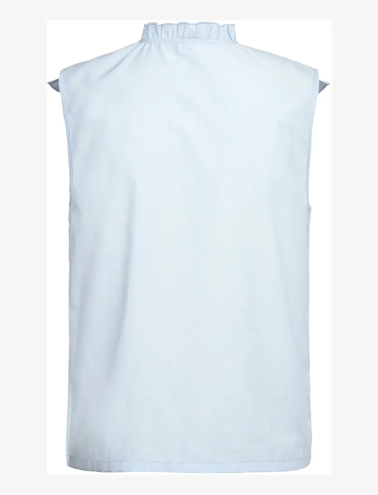 Rosemunde - RWMegan SL Frill Top - Ärmellose blusen - nantucket blue - 1