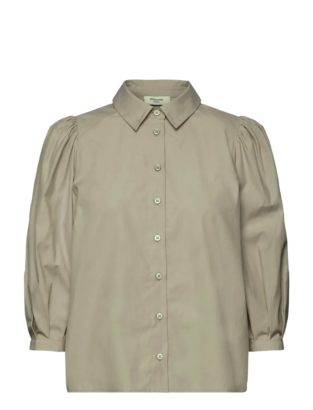 Rosemunde RWMegan 3/4 Shirt - Bluser & Skjorter - DRIED SAGE / khaki/green
