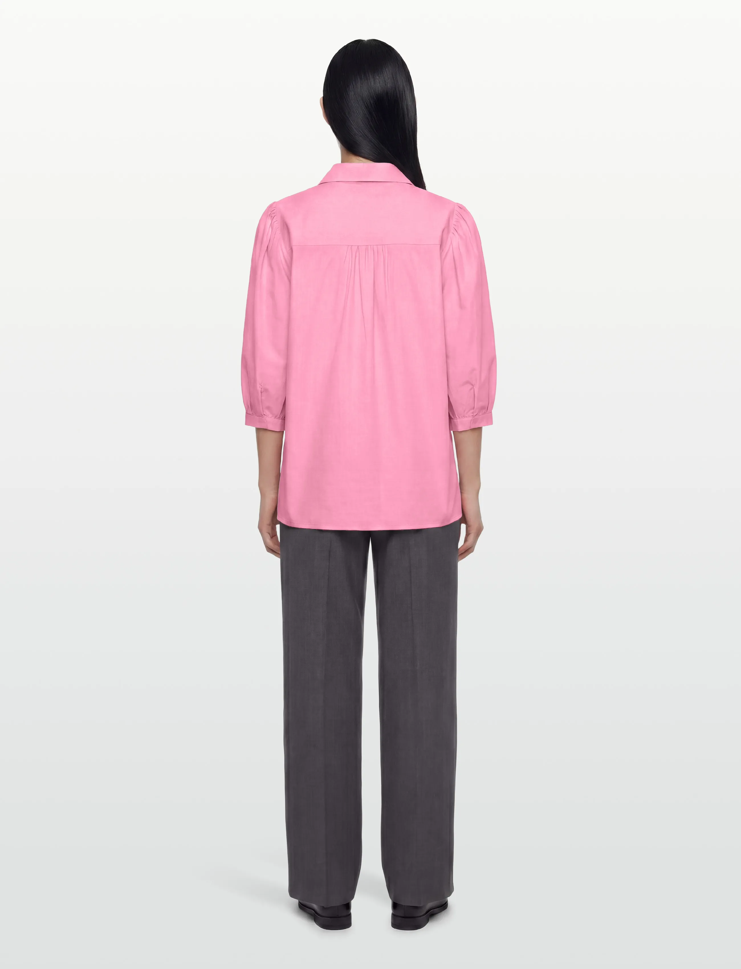 Rosemunde - RWMegan 3/4 Shirt - langærmede skjorter - sea pink - 4