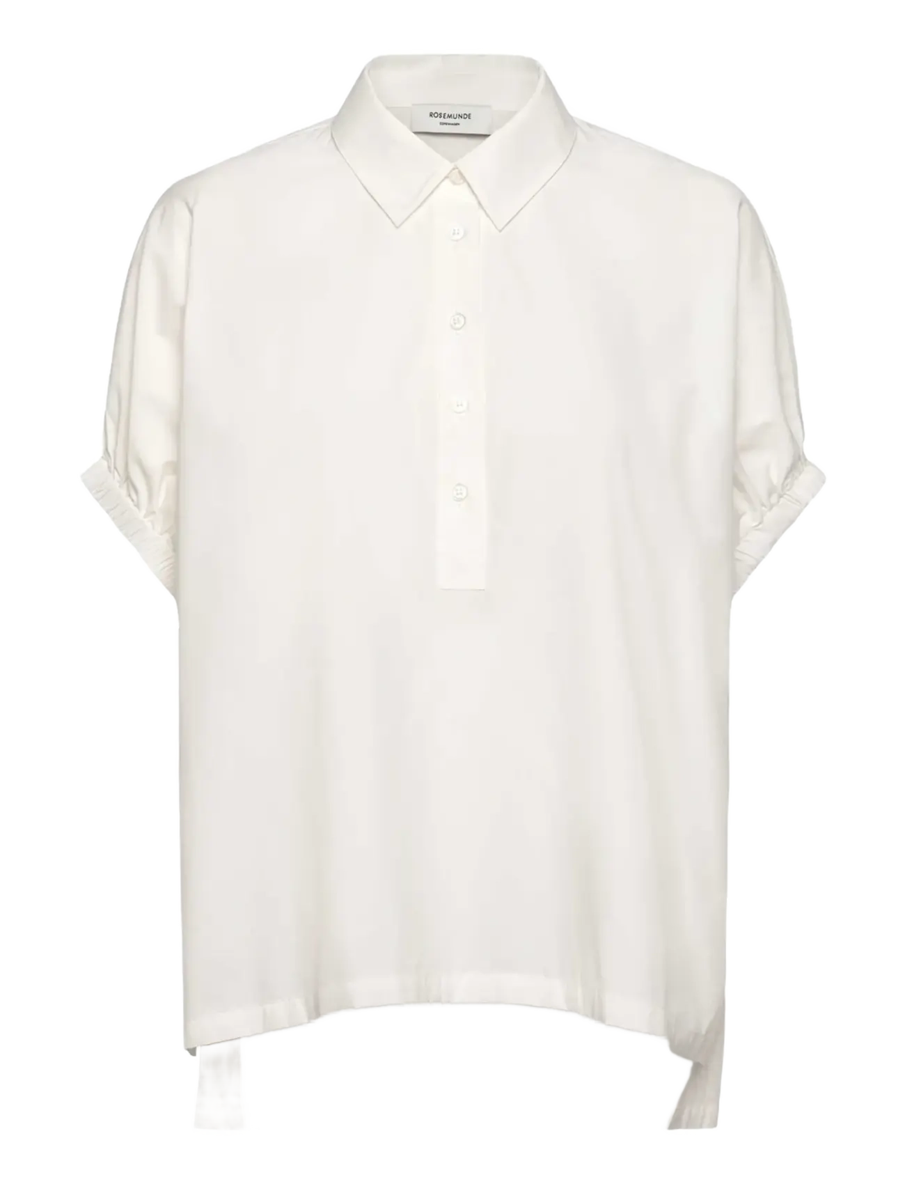 ROSEMUNDE Rwmegan Ss Oversize Shirt Weiß - 44 - Damen