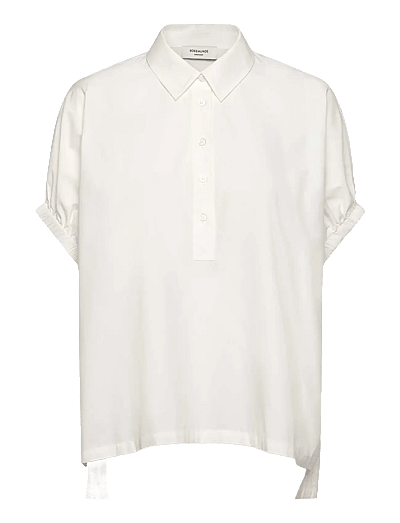Megan Ss Oversize Shirt - KortæRmede Skjorter