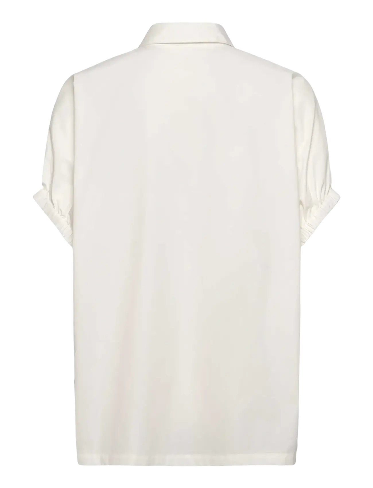 Rosemunde - RWMegan SS Oversize Shirt - kurzärmlige hemden - cloud dancer - 2