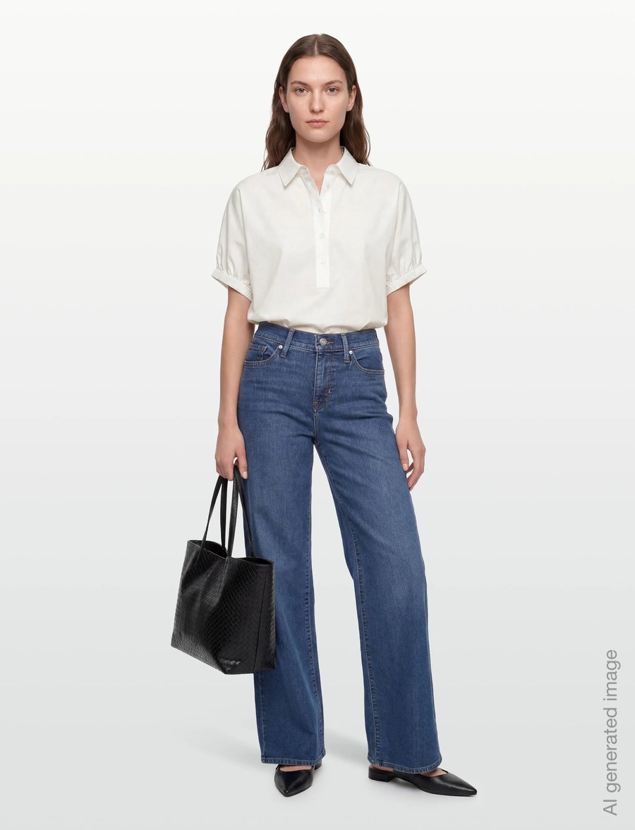 Rosemunde - RWMegan SS Oversize Shirt - kurzärmlige hemden - cloud dancer - 0