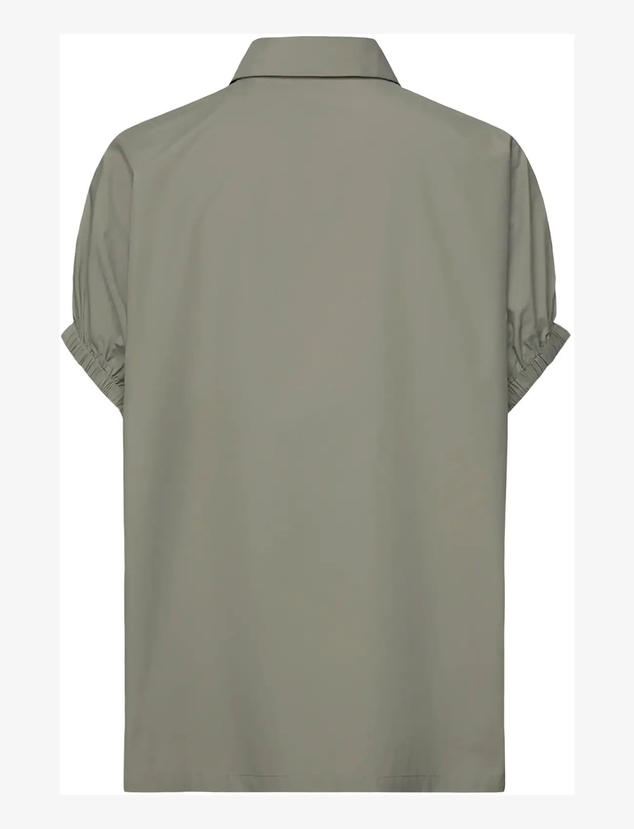 Rosemunde - RWMegan SS Oversize Shirt - kortærmede skjorter - dried sage - 1