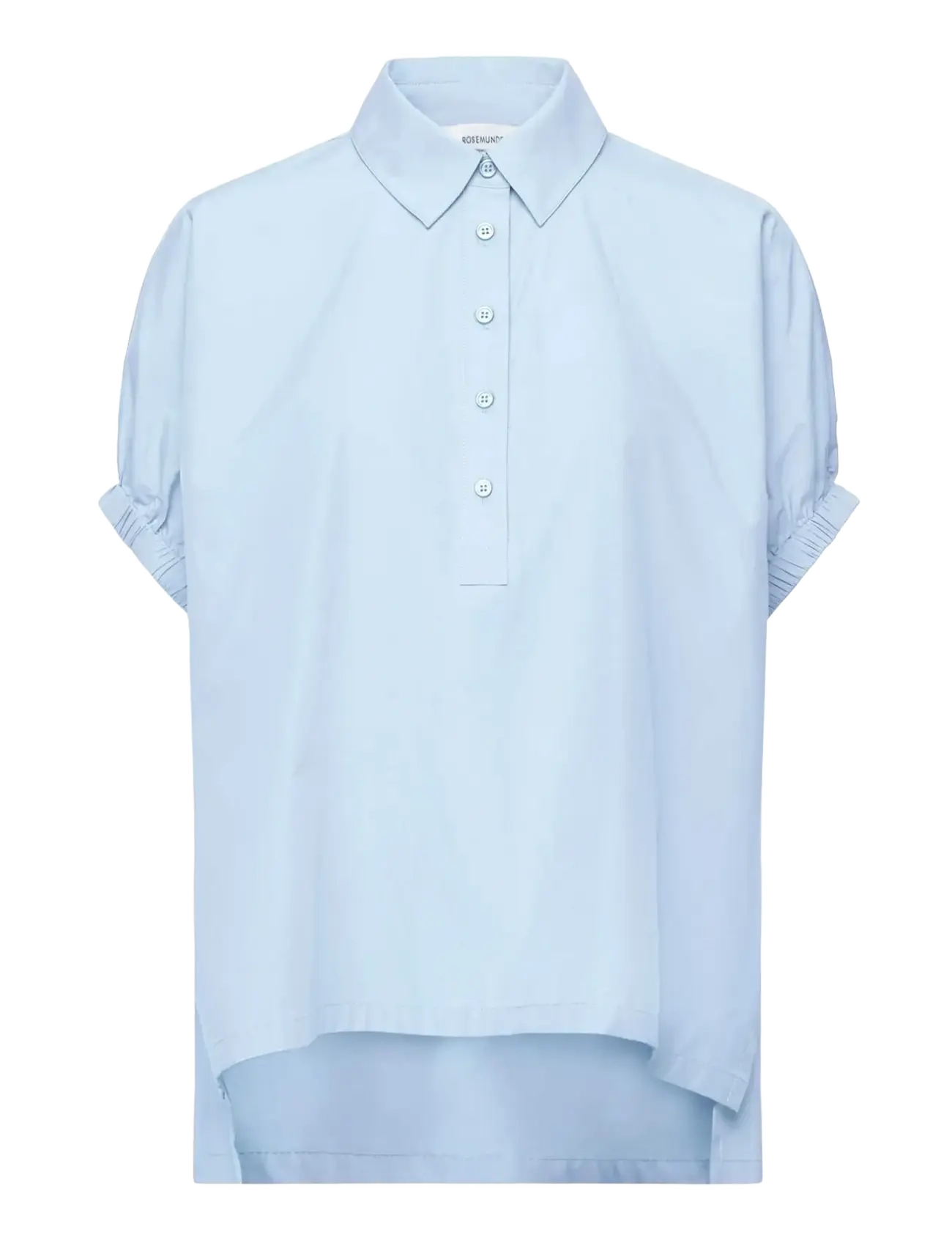 Rosemunde RWMegan SS Oversize Shirt - Shirts - NANTUCKET BLUE / blue