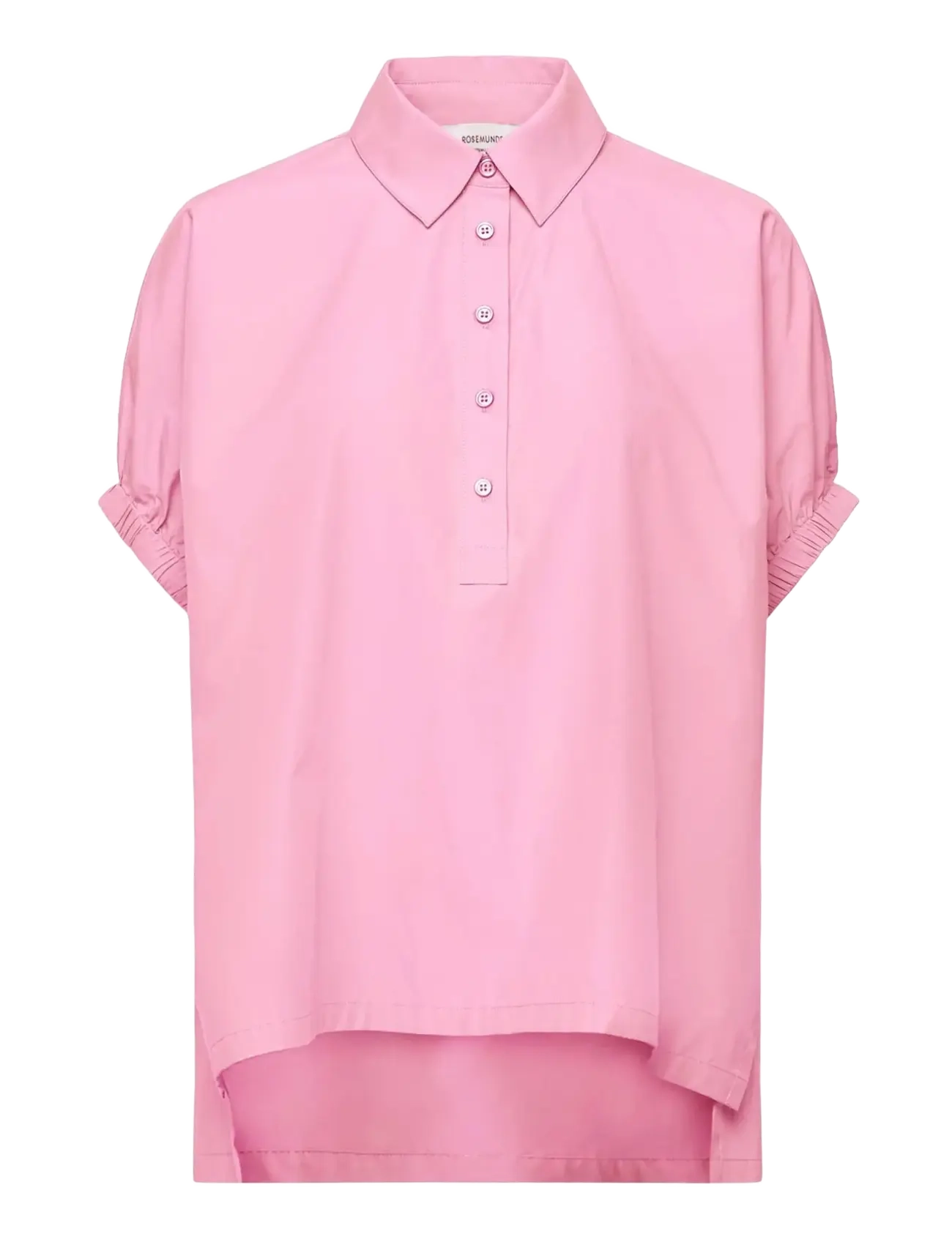 Rosemunde RWMegan SS Oversize Shirt - Shirts - SEA PINK / pink/rose