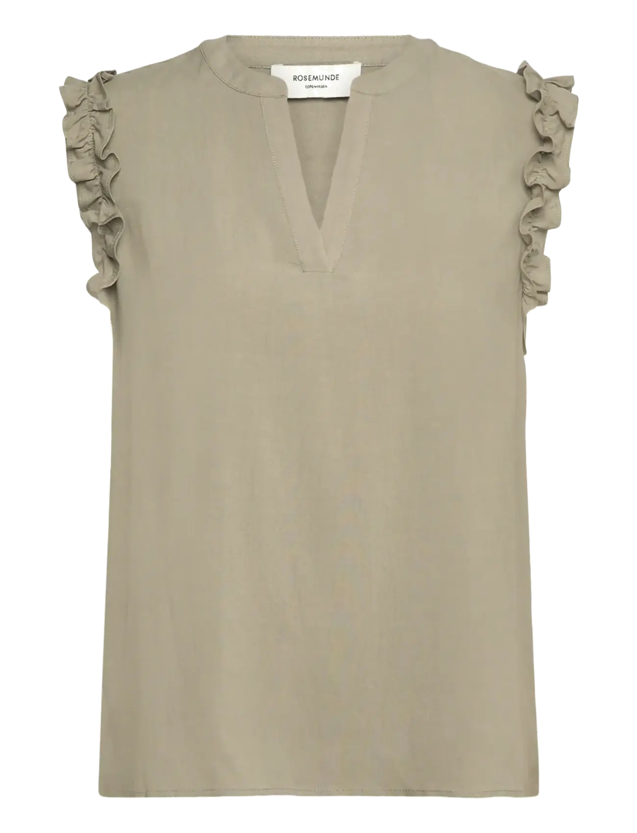 Rosemunde RWElif SL Top - Bluser & Skjorter - DRIED SAGE / khaki/green