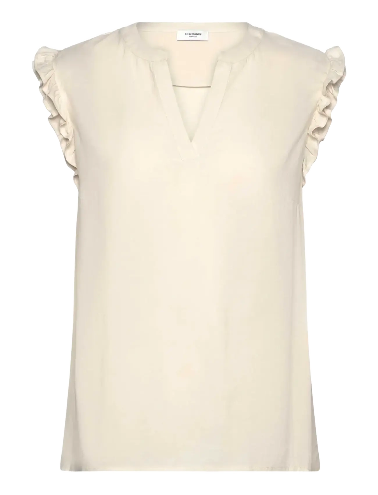 Rosemunde RWElif SL Top - Ærmeløse bluser - TURTLEDOVE / cream