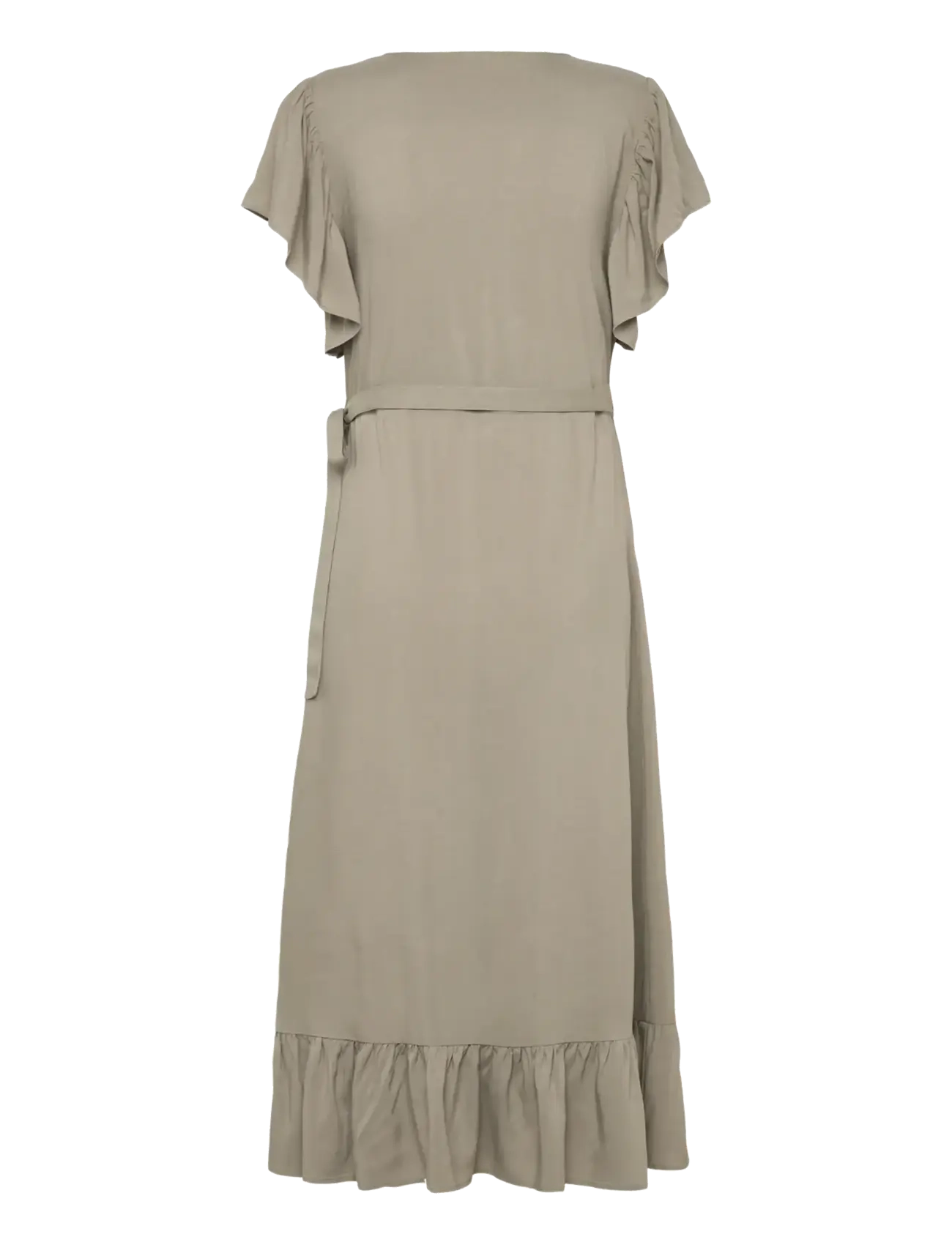 Rosemunde - RWElif SS Midi Wrap Dress - sommerkleider - dried sage - 2