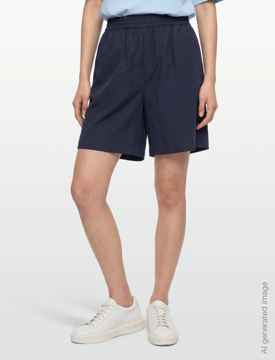 Rosemunde - RMWTalia MW Shorts - vabaaja lühikesed püksid - navy - 3