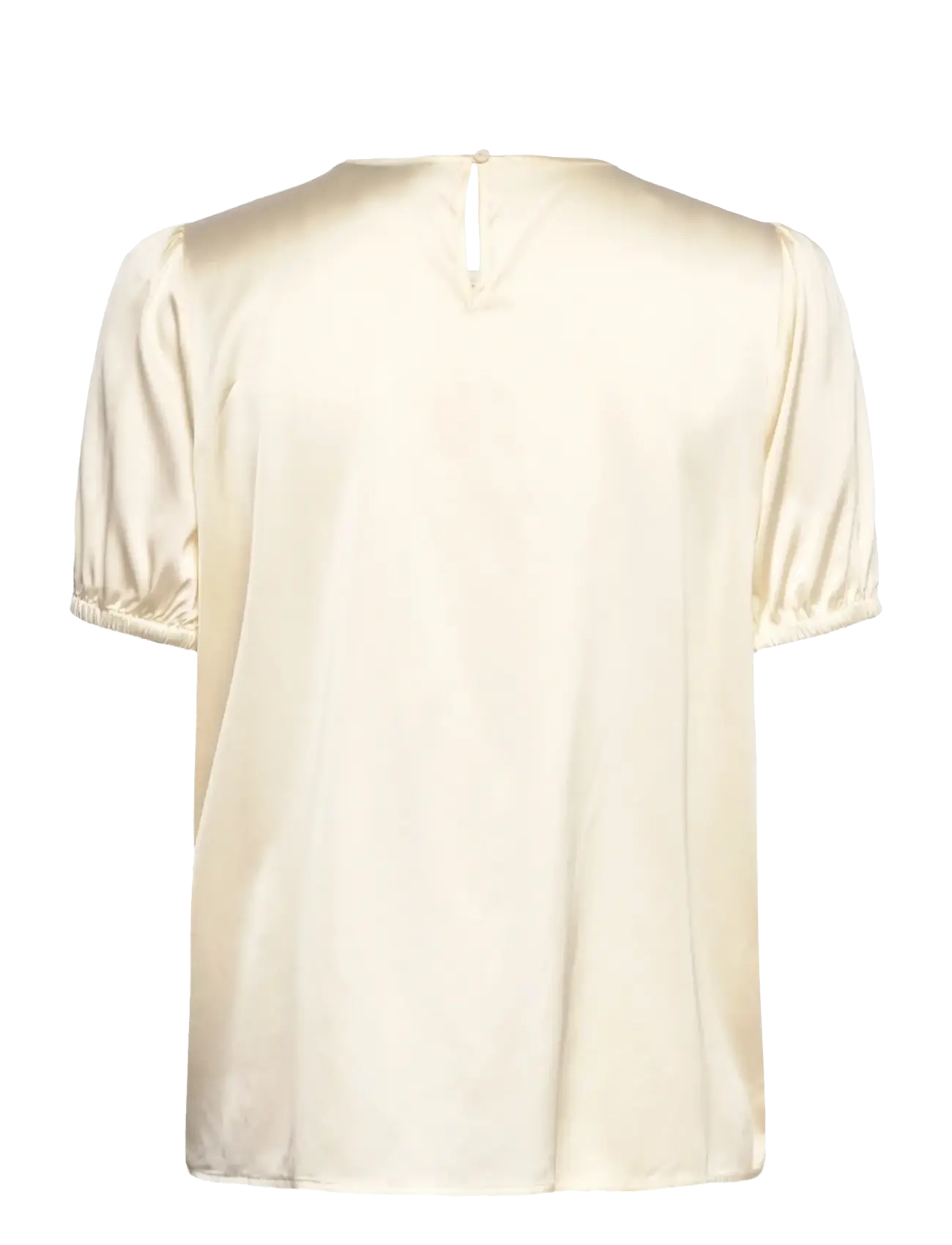Rosemunde - RHJasmine Silk Blend SS Blouse - kurzämlige blusen - ivory - 2