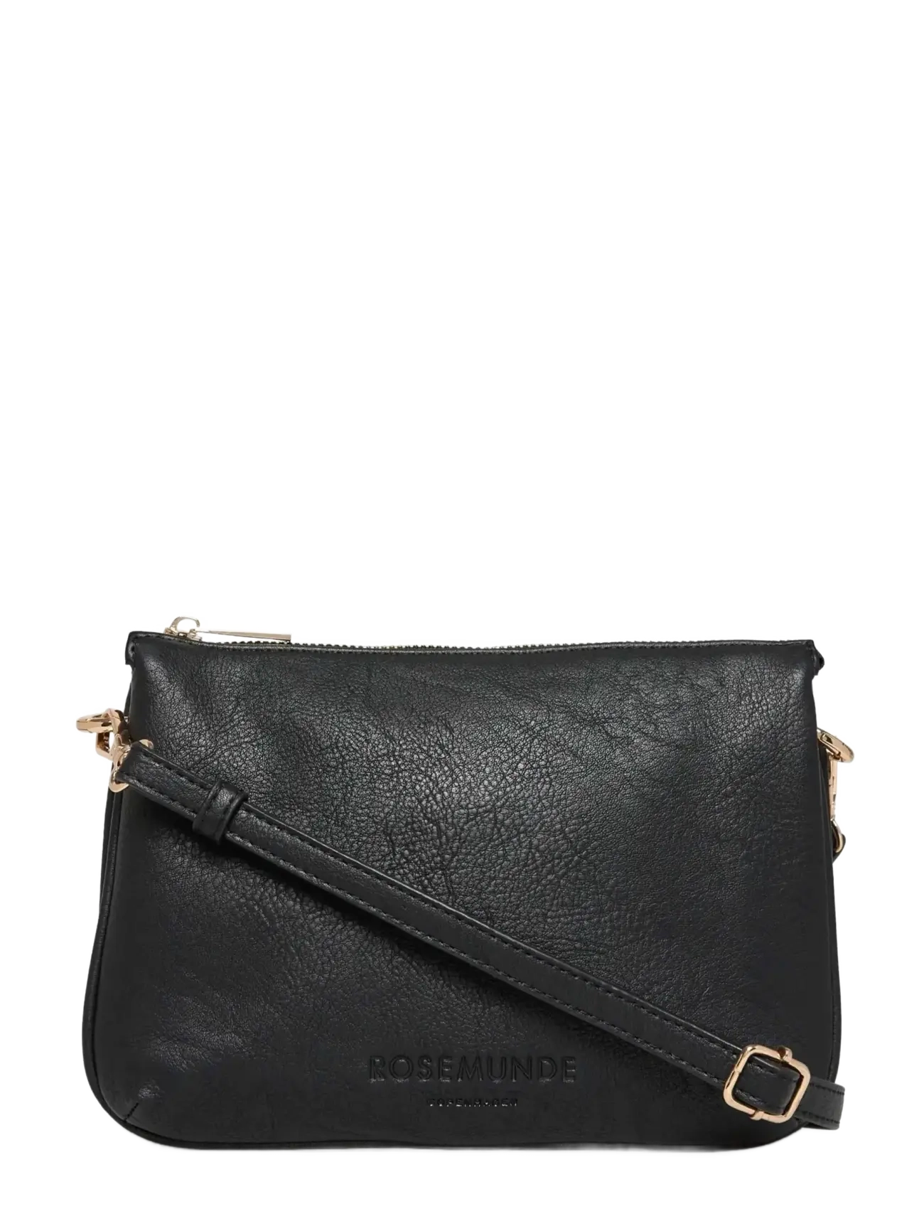 Rosemunde Rbandora 3 Room Small Shoulder Bag, Kvinder, Lille Skuldertaske, Sort, Str: ONE SIZE