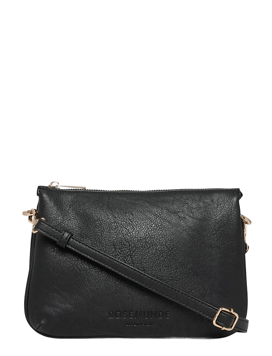 Rosemunde - RBAndora 3 Room Small Shoulder bag - everyday style - black gold - 0