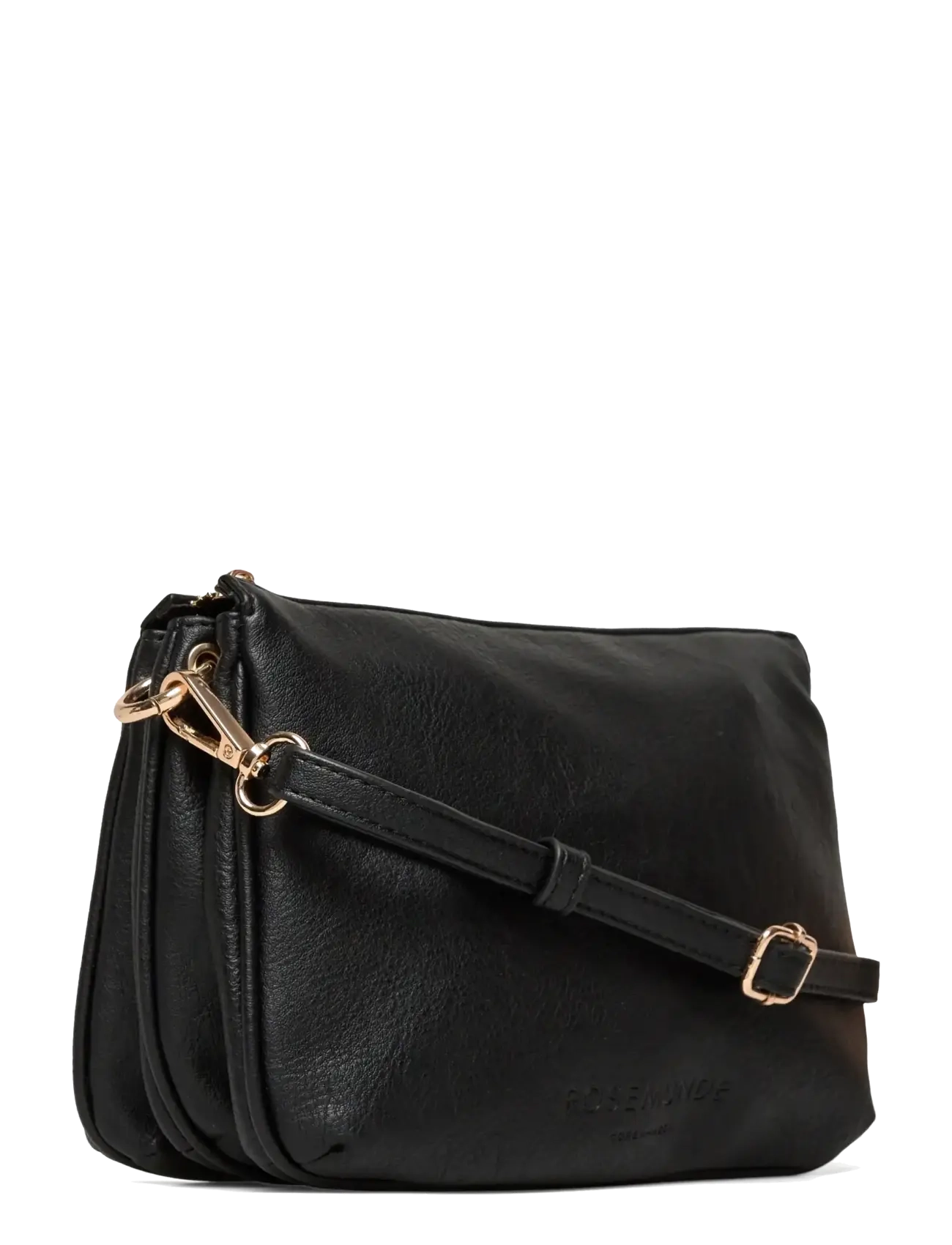Rosemunde - RBAndora 3 Room Small Shoulder bag - skuldertasker - black gold - 2