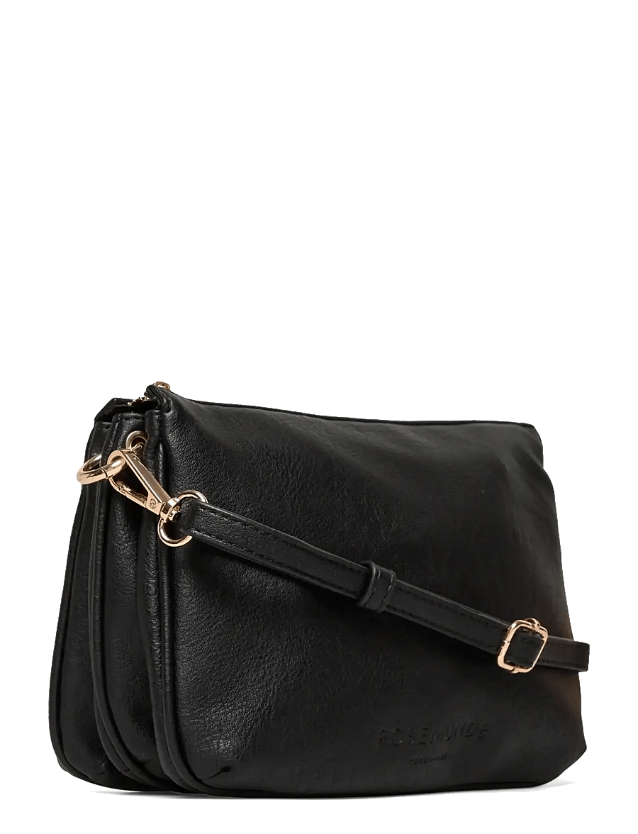 Rosemunde - RBAndora 3 Room Small Shoulder bag - everyday style - black gold - 2