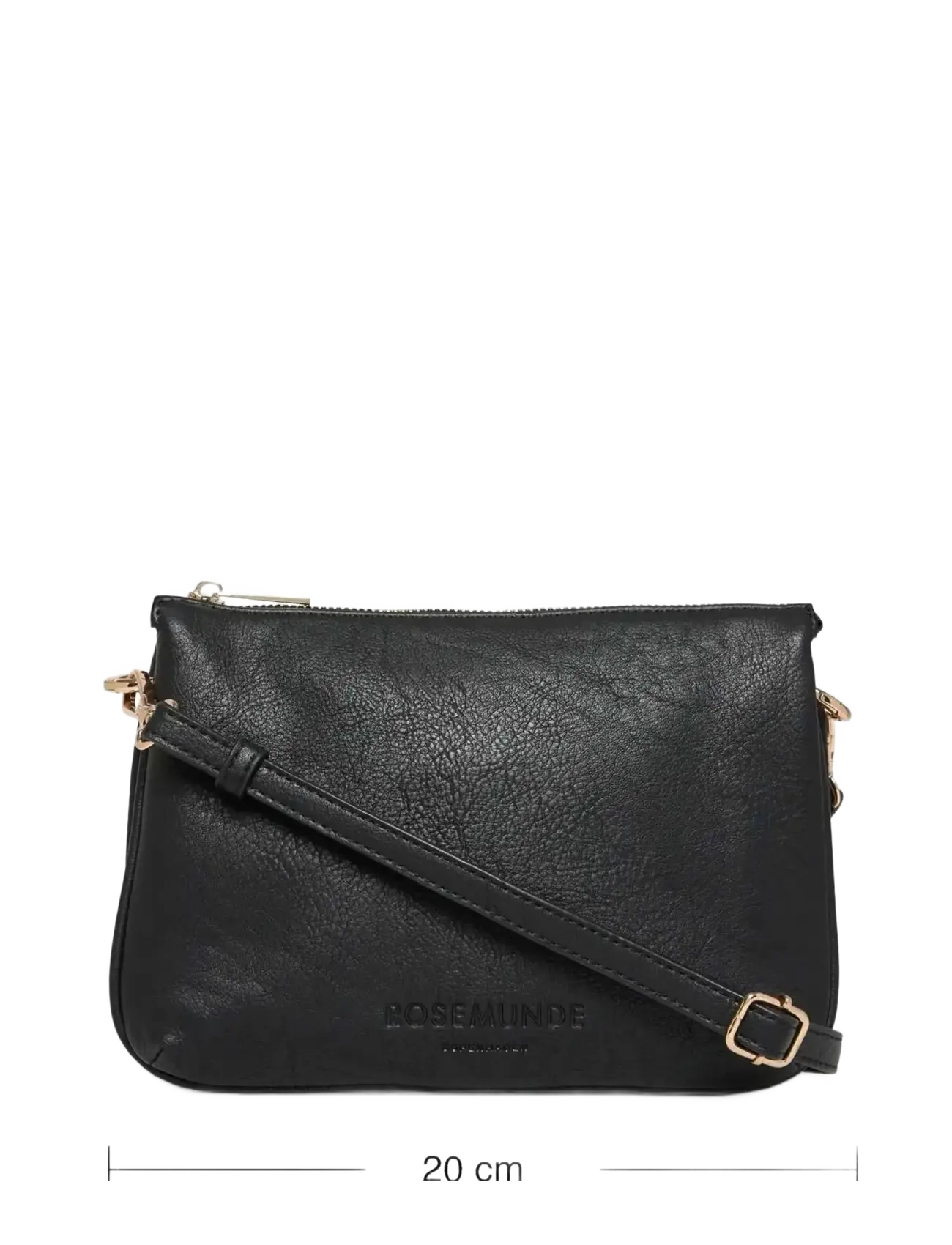 Rosemunde - RBAndora 3 Room Small Shoulder bag - skuldertasker - black gold - 3