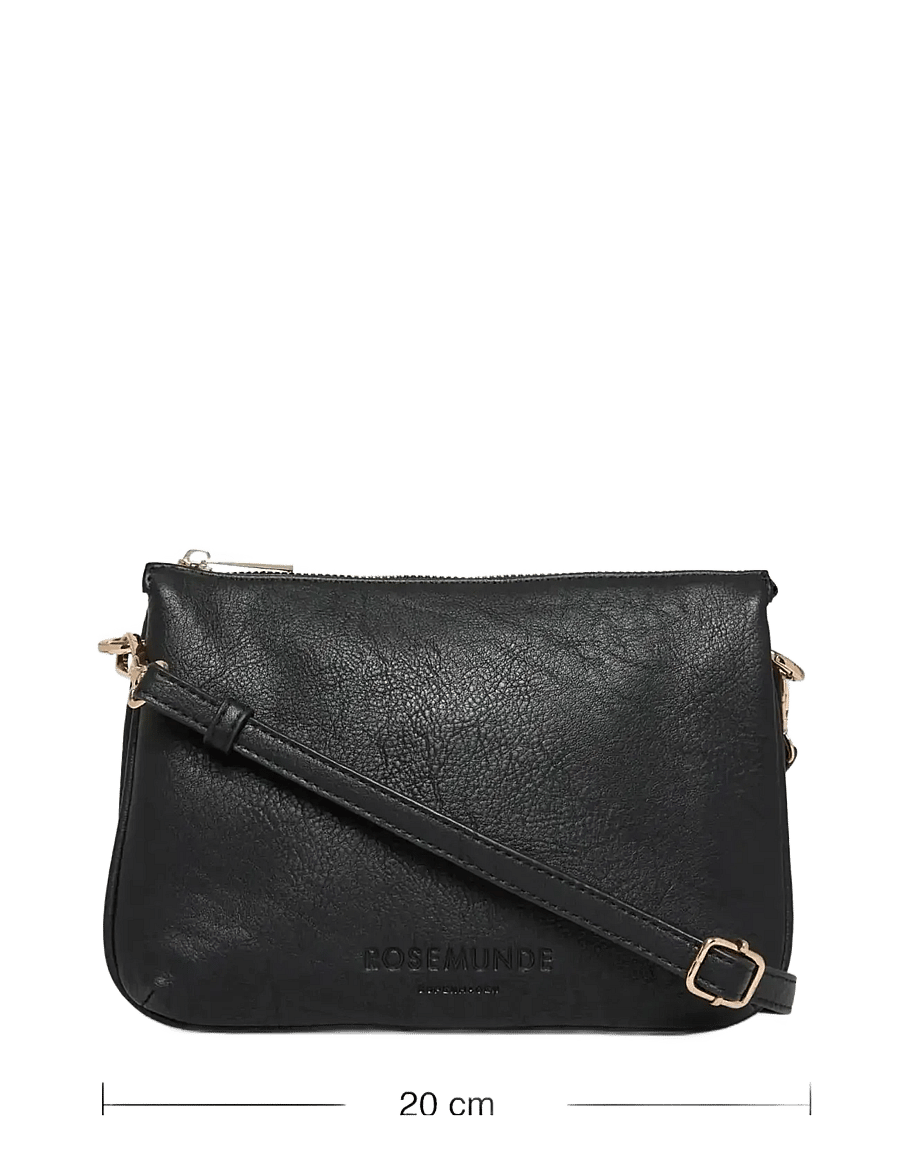 Rosemunde - RBAndora 3 Room Small Shoulder bag - everyday style - black gold - 3