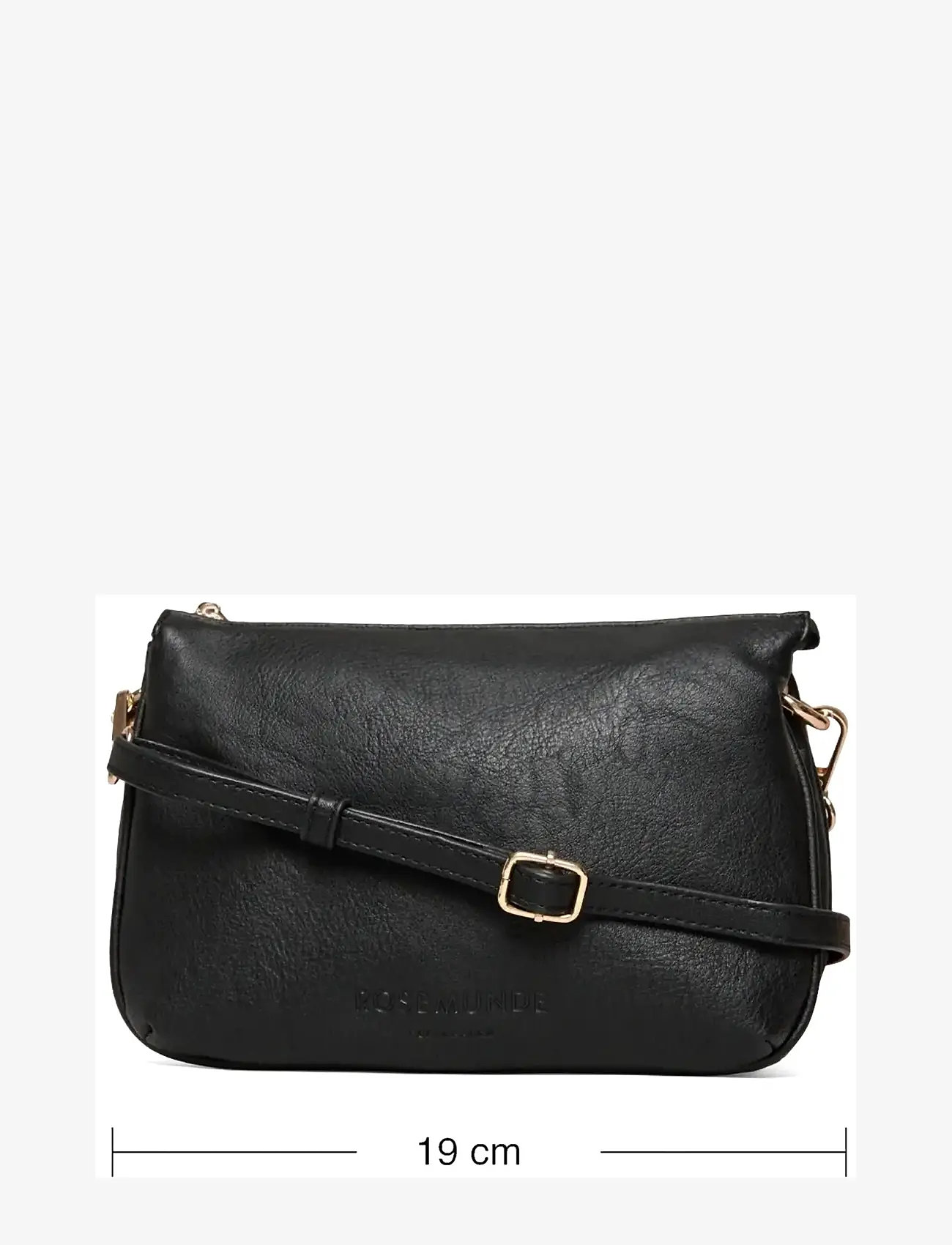 Rosemunde - RBAndora 3 Room Small Shoulder bag - crossbody bags - black gold - 3