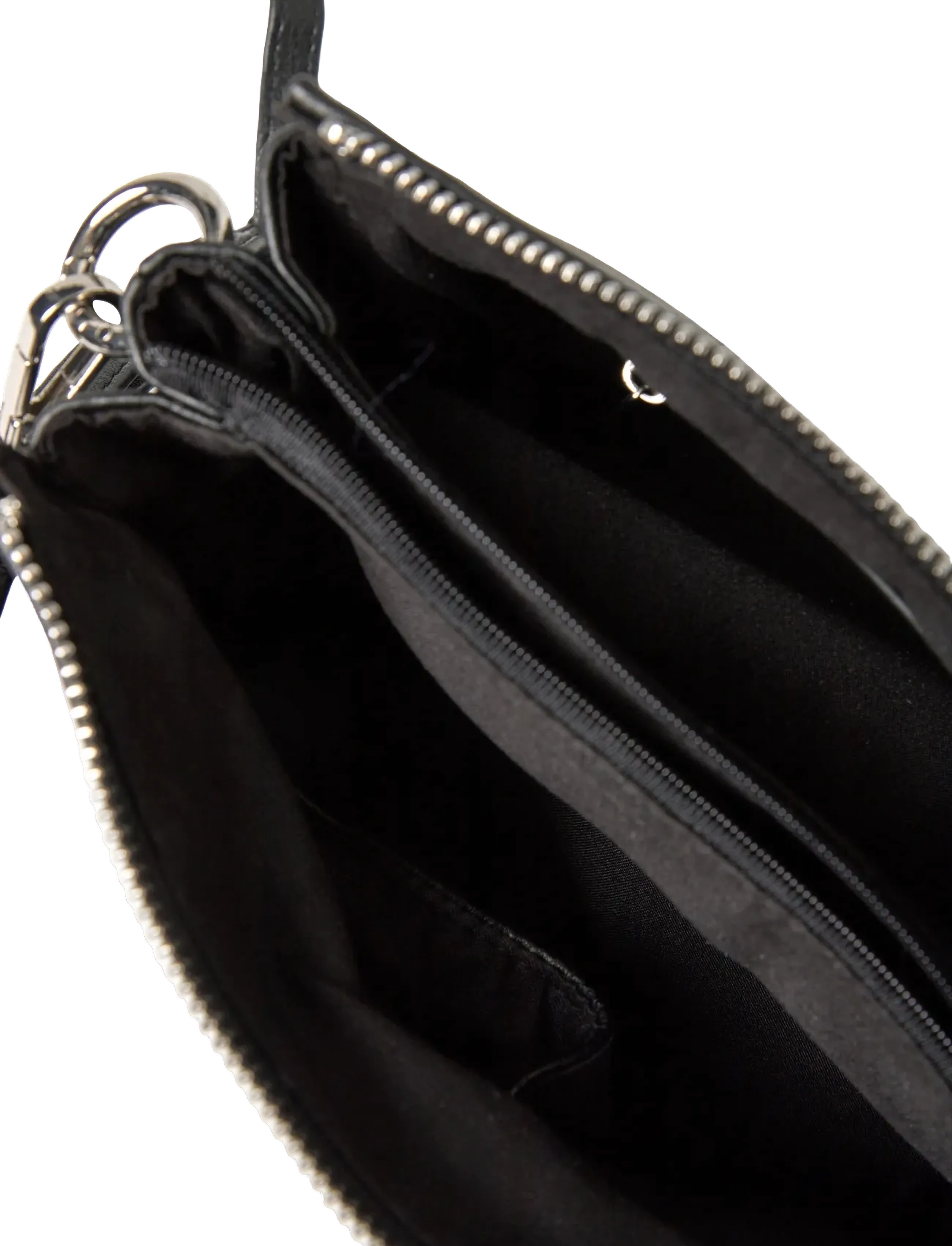 Rosemunde - RBAndora 3 Room Small Shoulder bag - alltags-style - black silver - 5