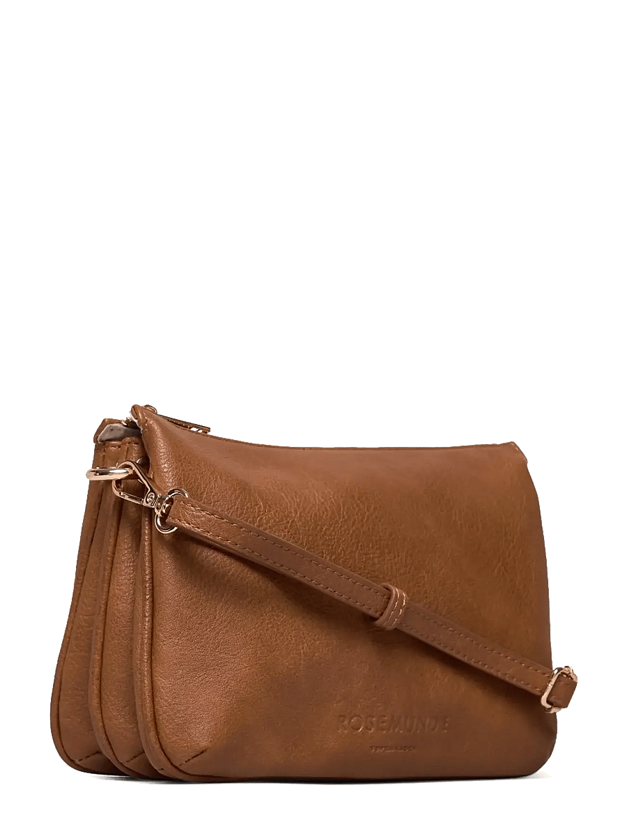 Rosemunde - RBAndora 3 Room Small Shoulder bag - everyday style - perfect brown gold - 2