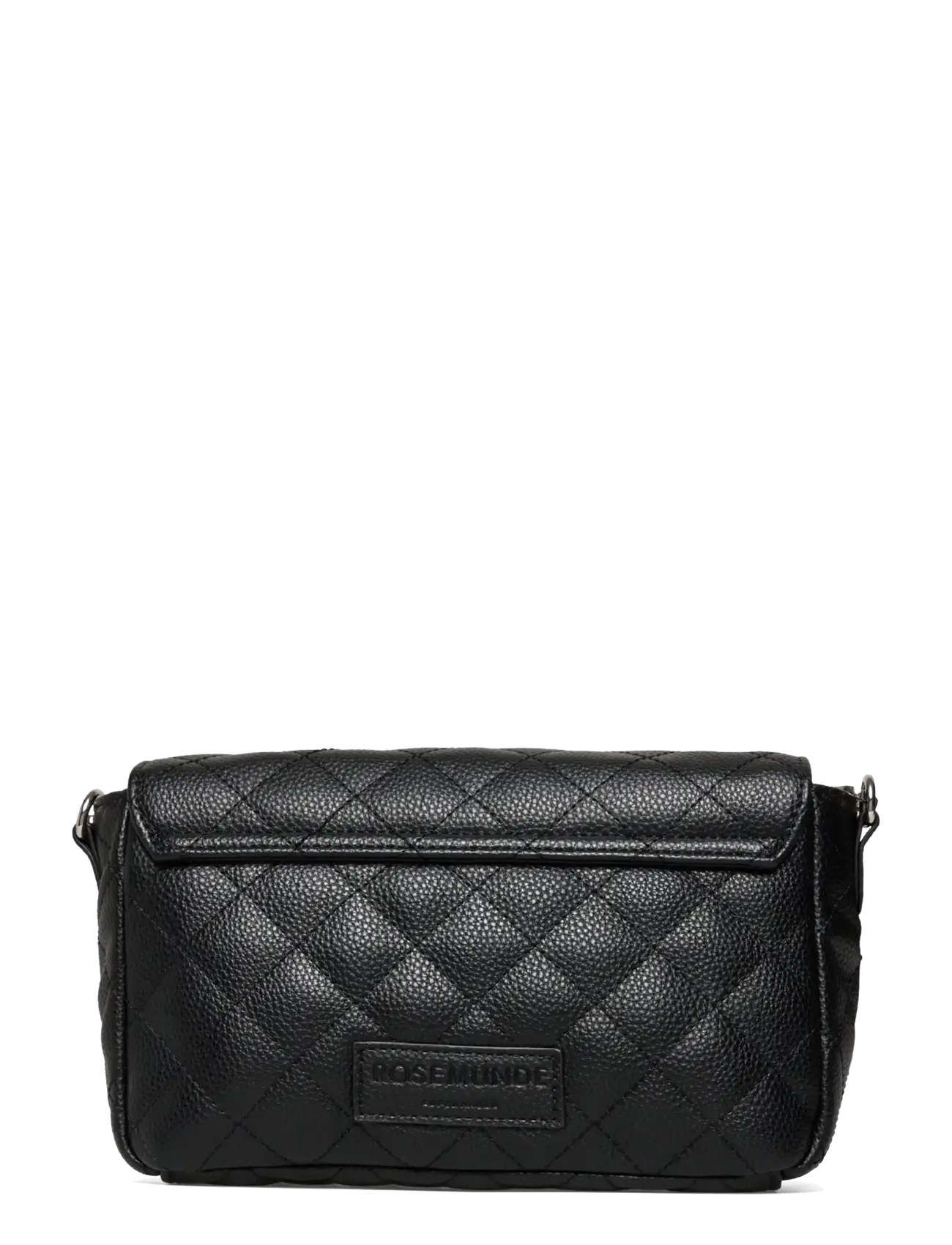 Rosemunde - RBSanya Small Quilted Shoulder Bag - crossbody kotid - black silver - 2