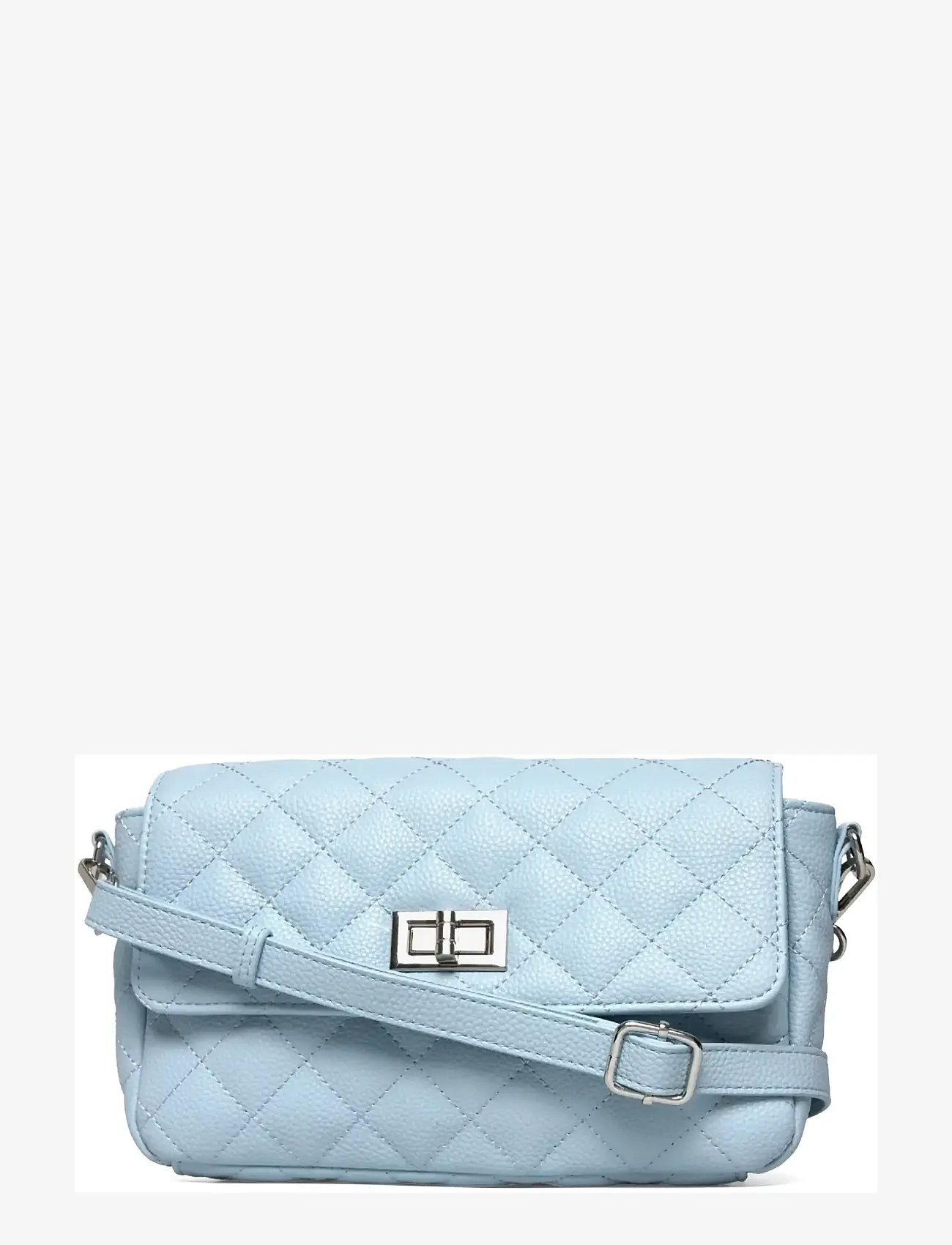 Rosemunde - RBSanya Small Quilted Shoulder Bag - crossbody bags - pastel blue silver - 0