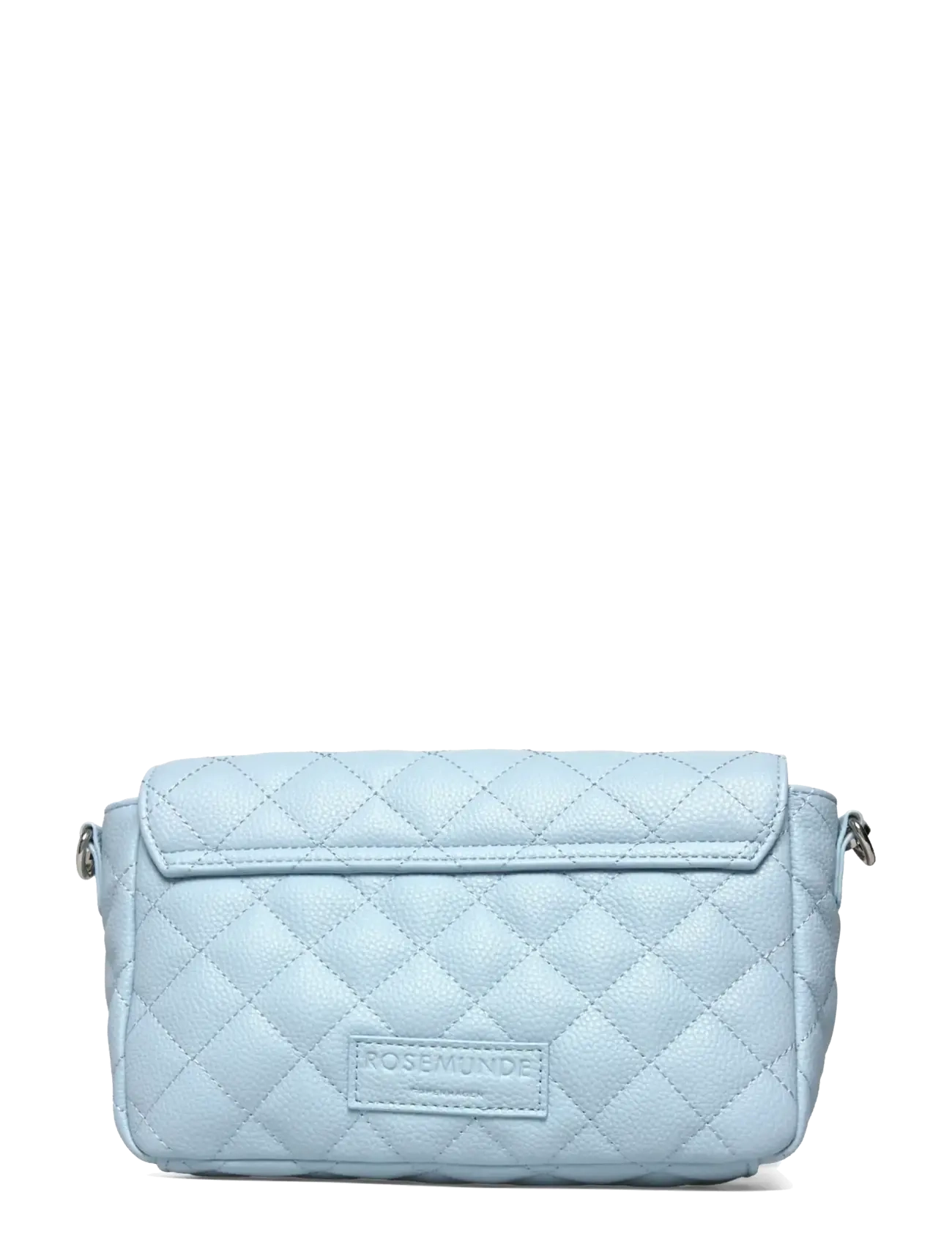 Rosemunde - RBSanya Small Quilted Shoulder Bag - crossbody bags - pastel blue silver - 1