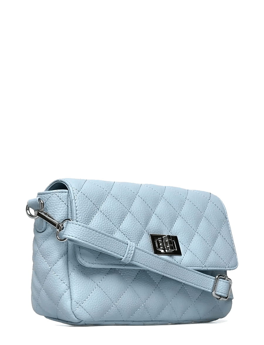 Rosemunde - RBSanya Small Quilted Shoulder Bag - umhängetaschen - pastel blue silver - 2