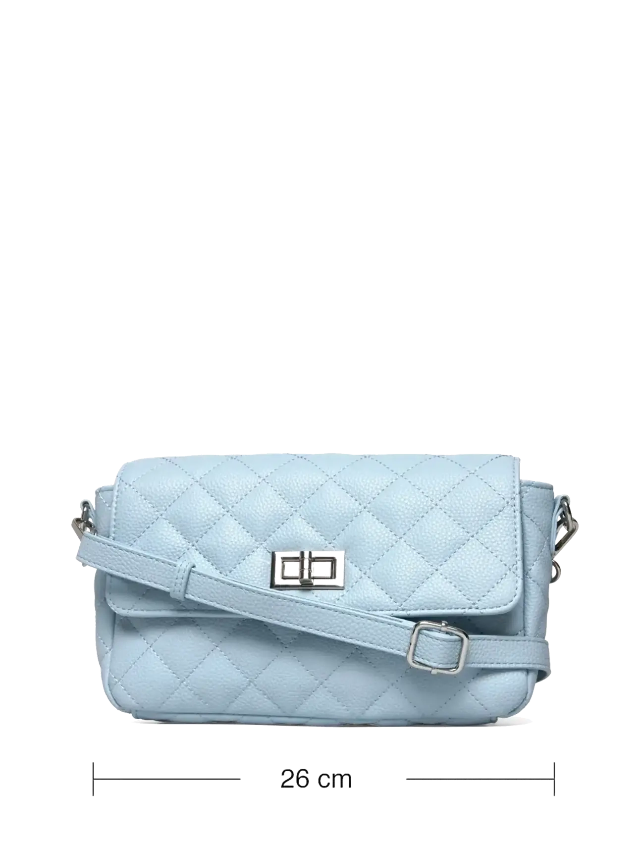 Rosemunde - RBSanya Small Quilted Shoulder Bag - crossbody bags - pastel blue silver - 3