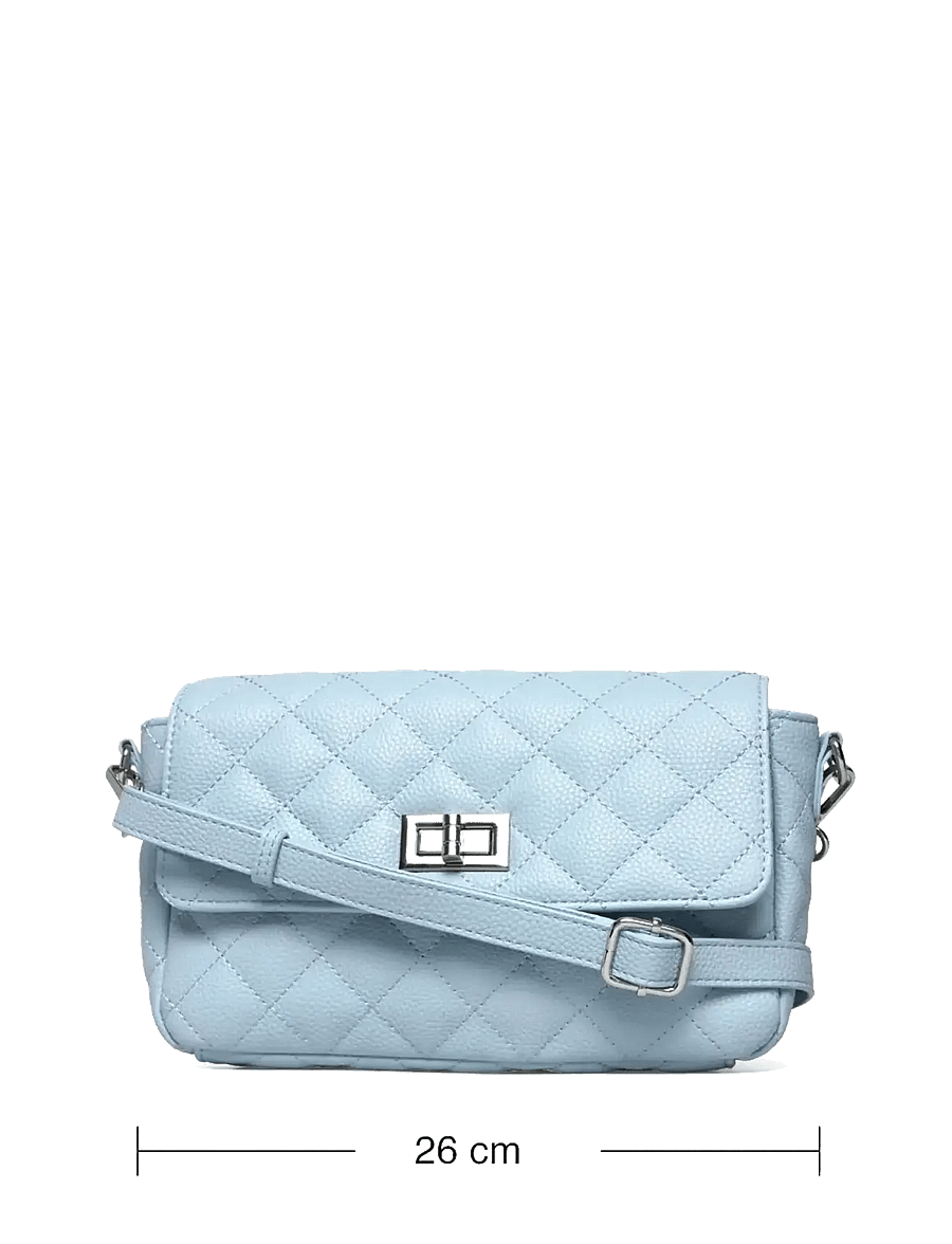 Rosemunde - RBSanya Small Quilted Shoulder Bag - umhängetaschen - pastel blue silver - 3