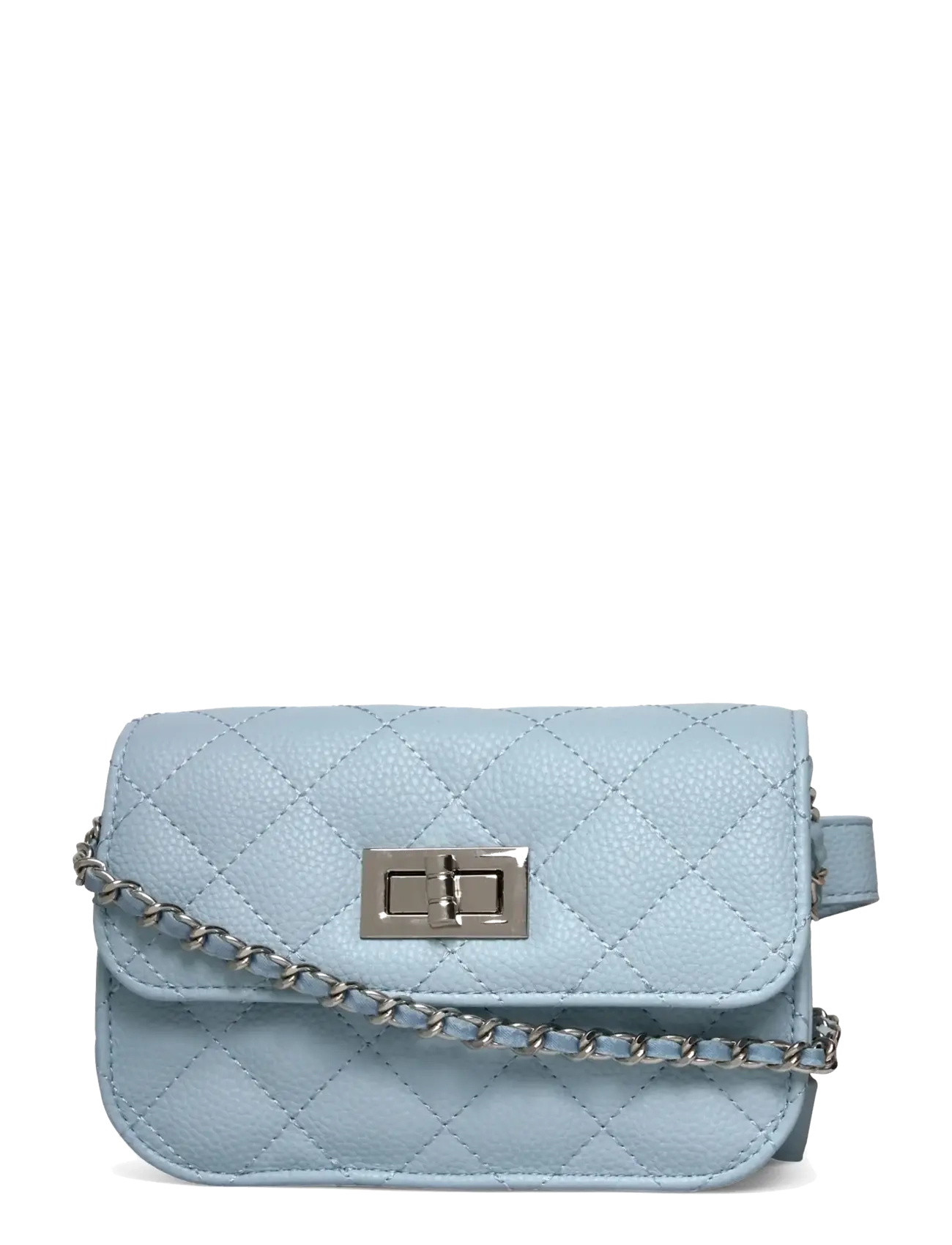 Rosemunde RBSanya Small Quilted Belt Bag - Taschen - PASTEL BLUE SILVER / blue