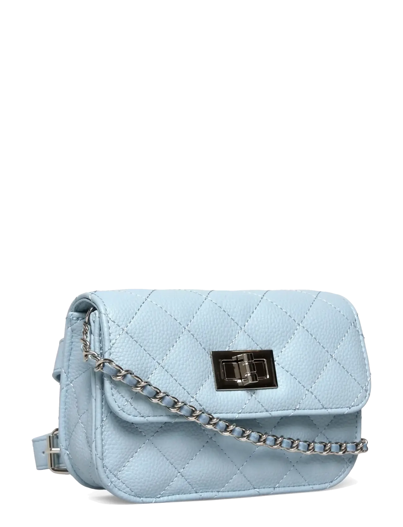 Rosemunde - RBSanya Small Quilted Belt Bag - hverdags stil - pastel blue silver - 2