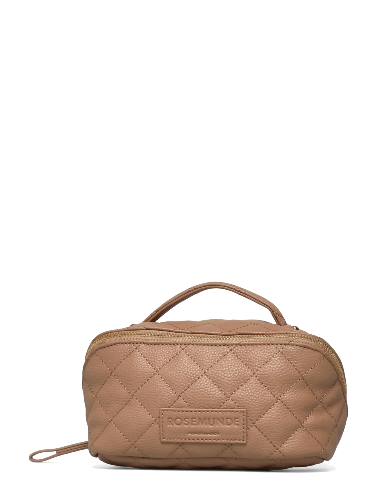 Rosemunde RBSanya Quilted Small Cosmetics Cas - Taschen - DELICATE CAMEL GOLD / beige