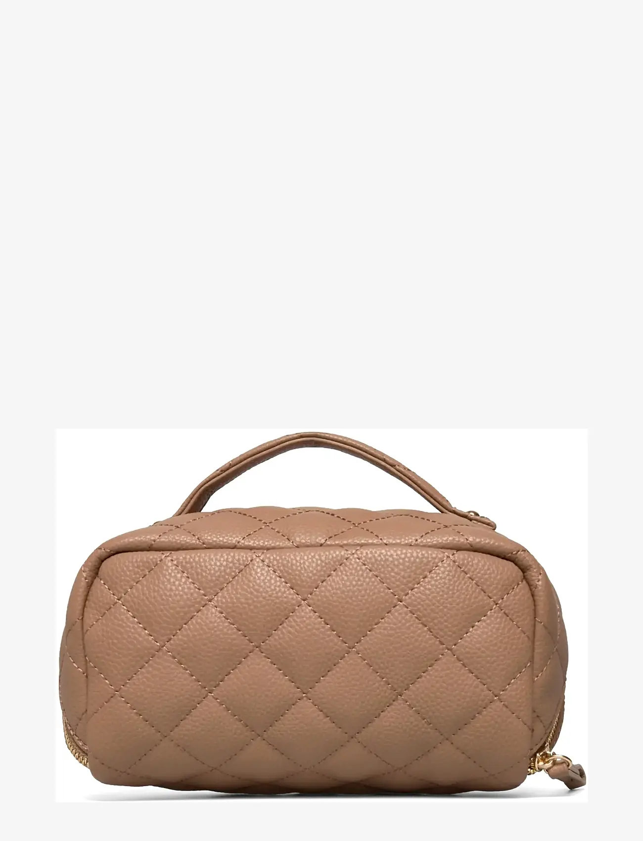 Rosemunde - RBSanya Quilted Small Cosmetics Cas - sminkväskor - delicate camel gold - 1