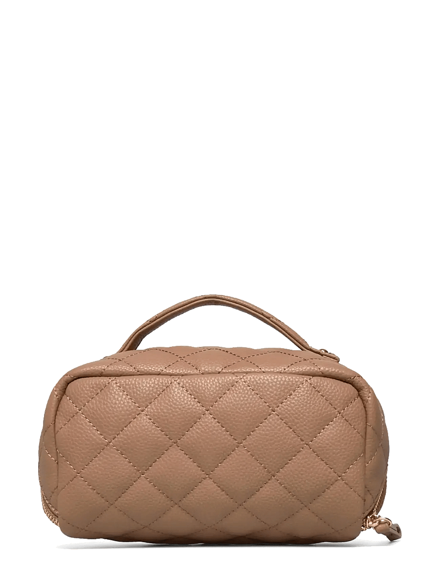 Rosemunde - RBSanya Quilted Small Cosmetics Case - makeup bags - delicate camel gold - 1