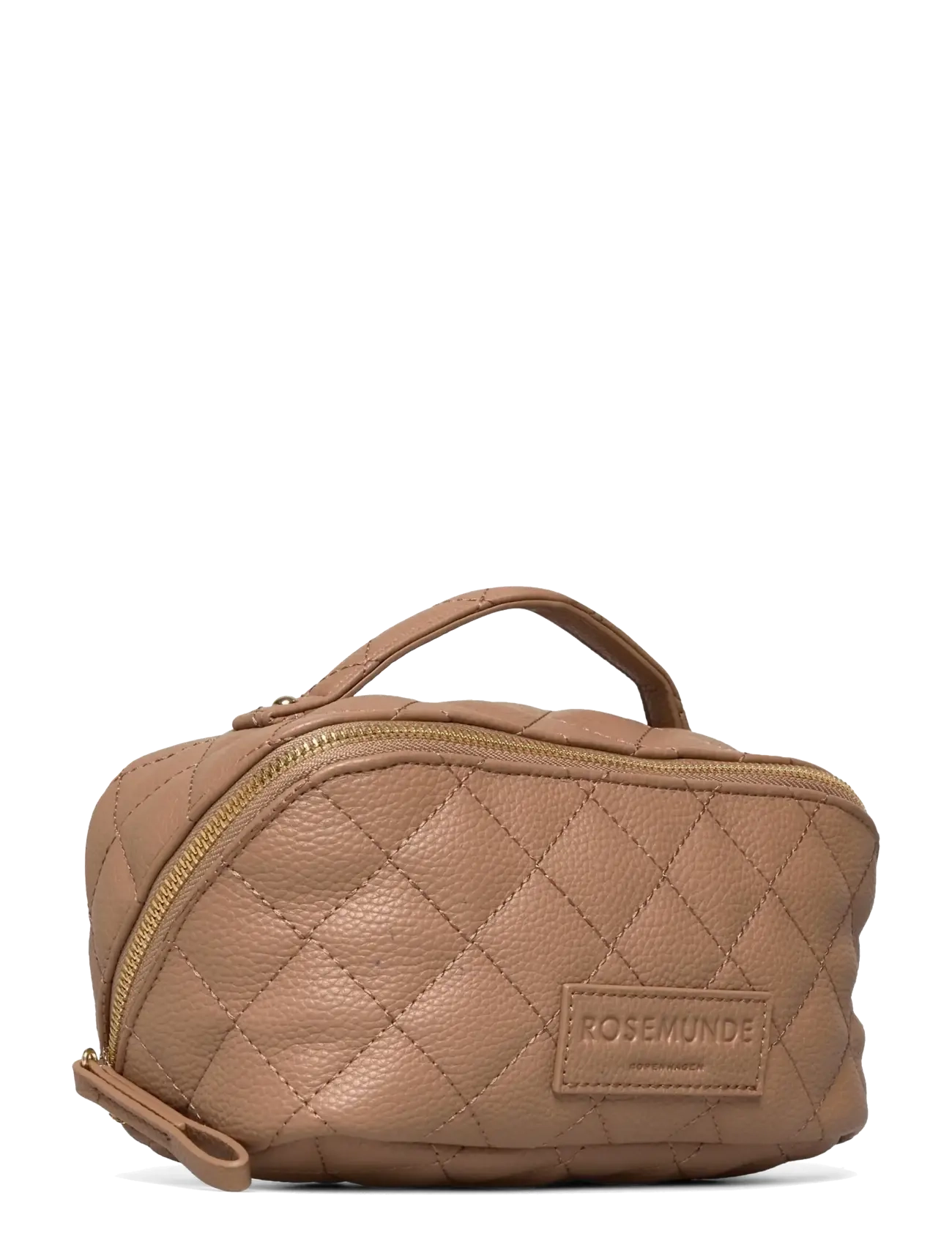 Rosemunde - RBSanya Quilted Small Cosmetics Case - toilettasker - delicate camel gold - 2