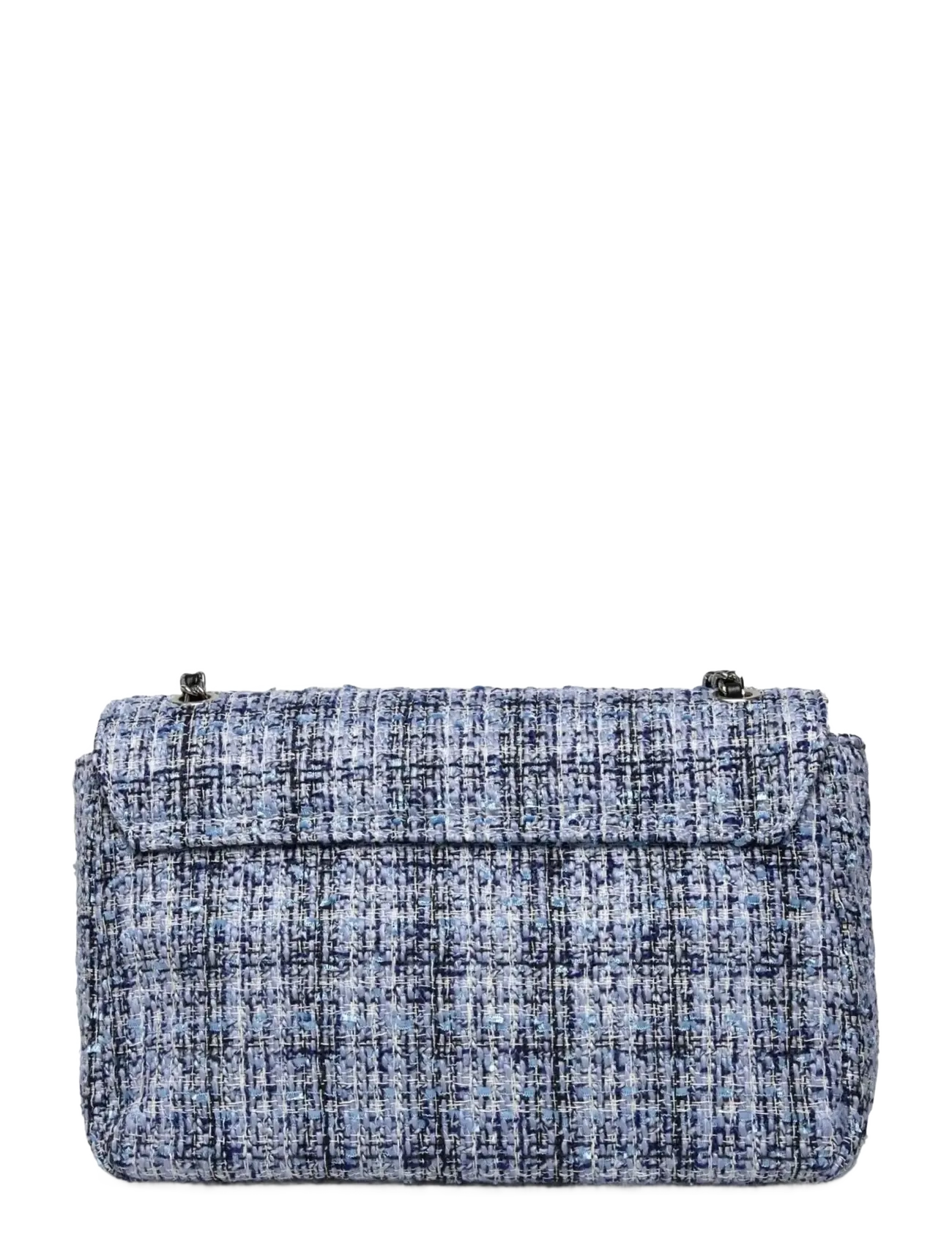 Rosemunde - RBAmy Boucle Small Chain Shoulder Bag - everyday style - blue mix silver - 2