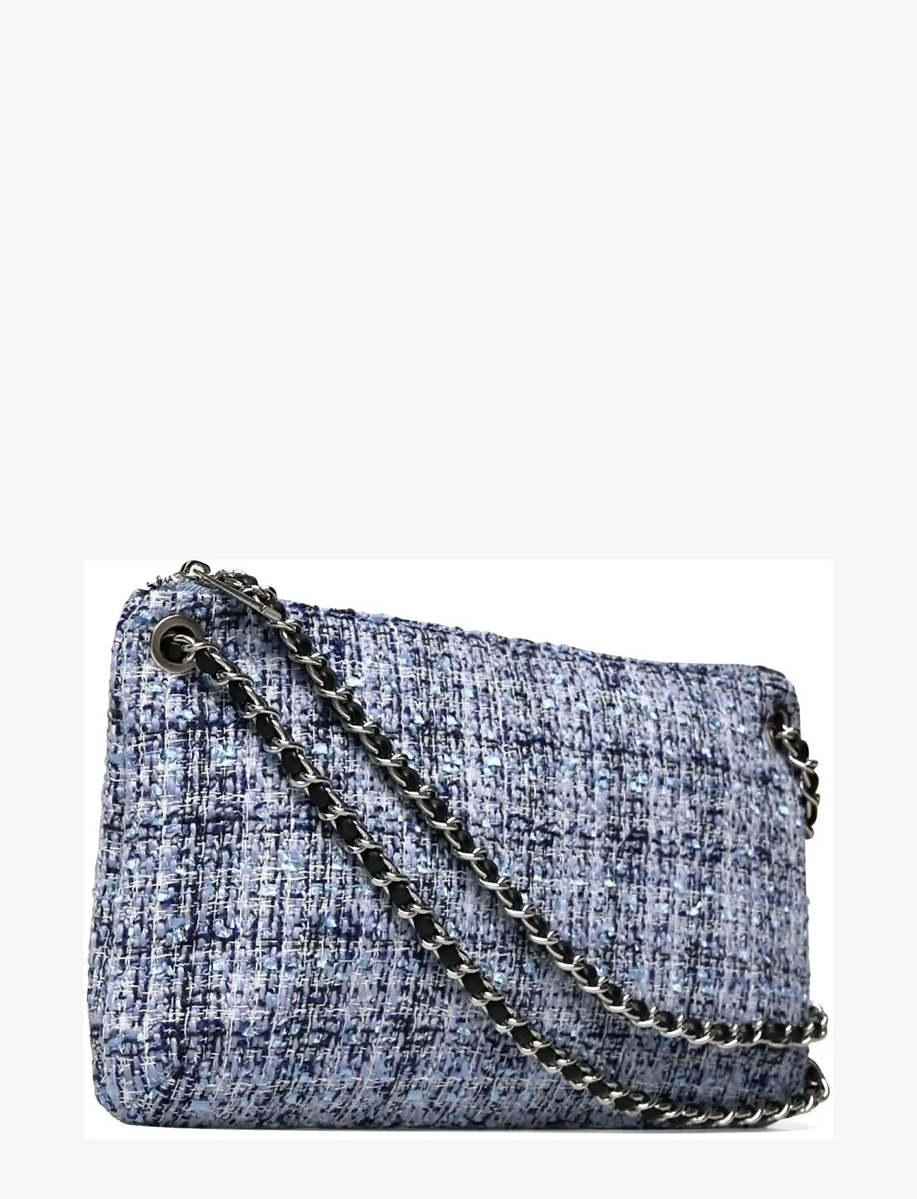 Rosemunde - RBAmy Boucle Medium Chain Clutch - hverdags stil - blue mix silver - 2